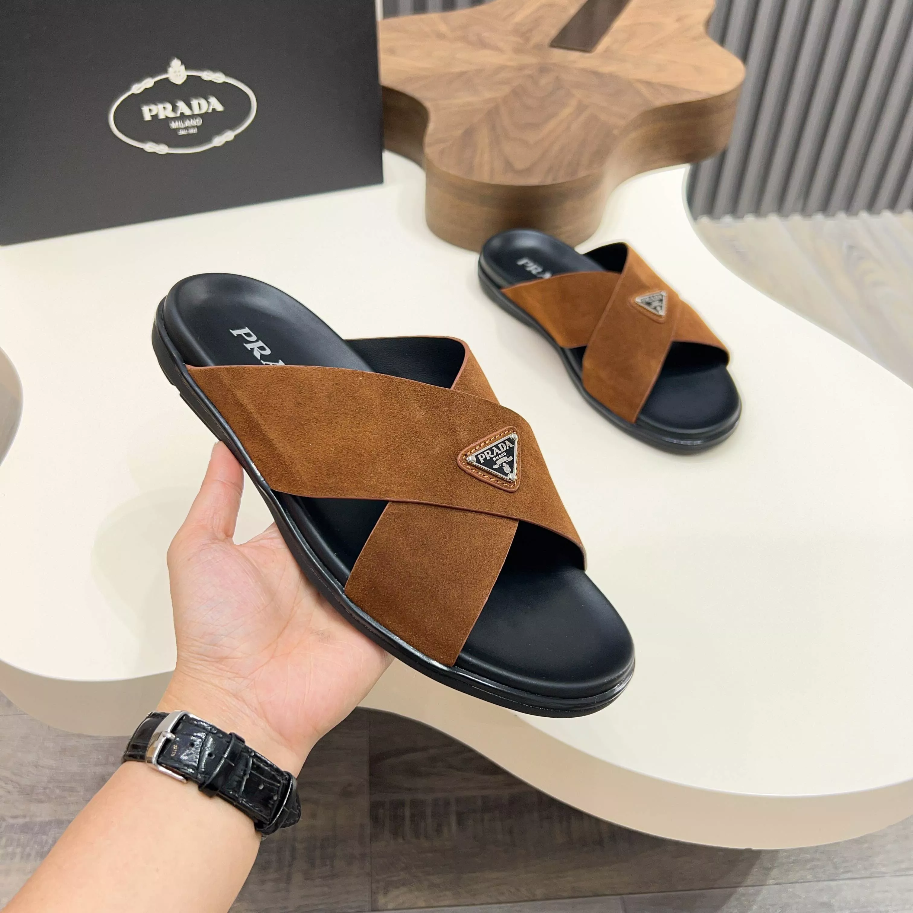Prada Slippers For Men Efficient 8841
