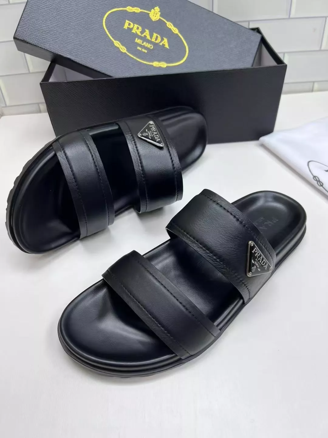 Prada Slippers For Men Functional 7424