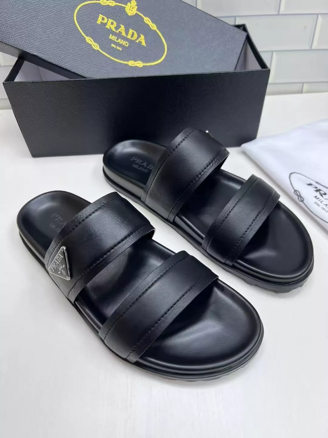 Prada Slippers For Men Functional 7424