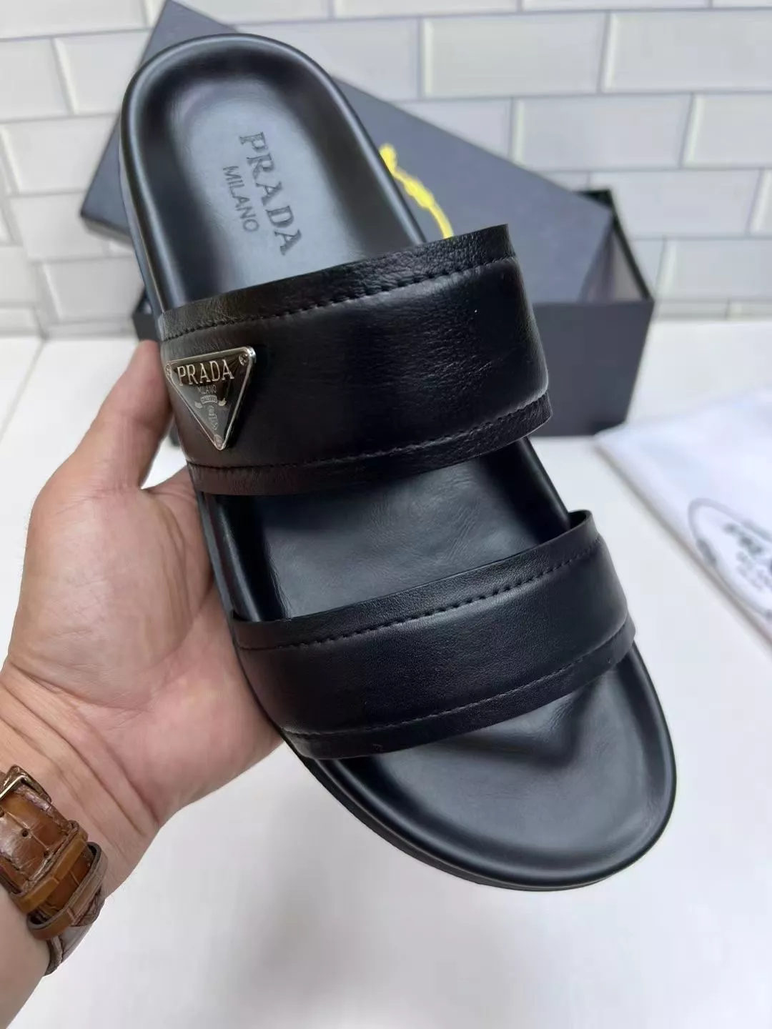 Prada Slippers For Men Functional 7424