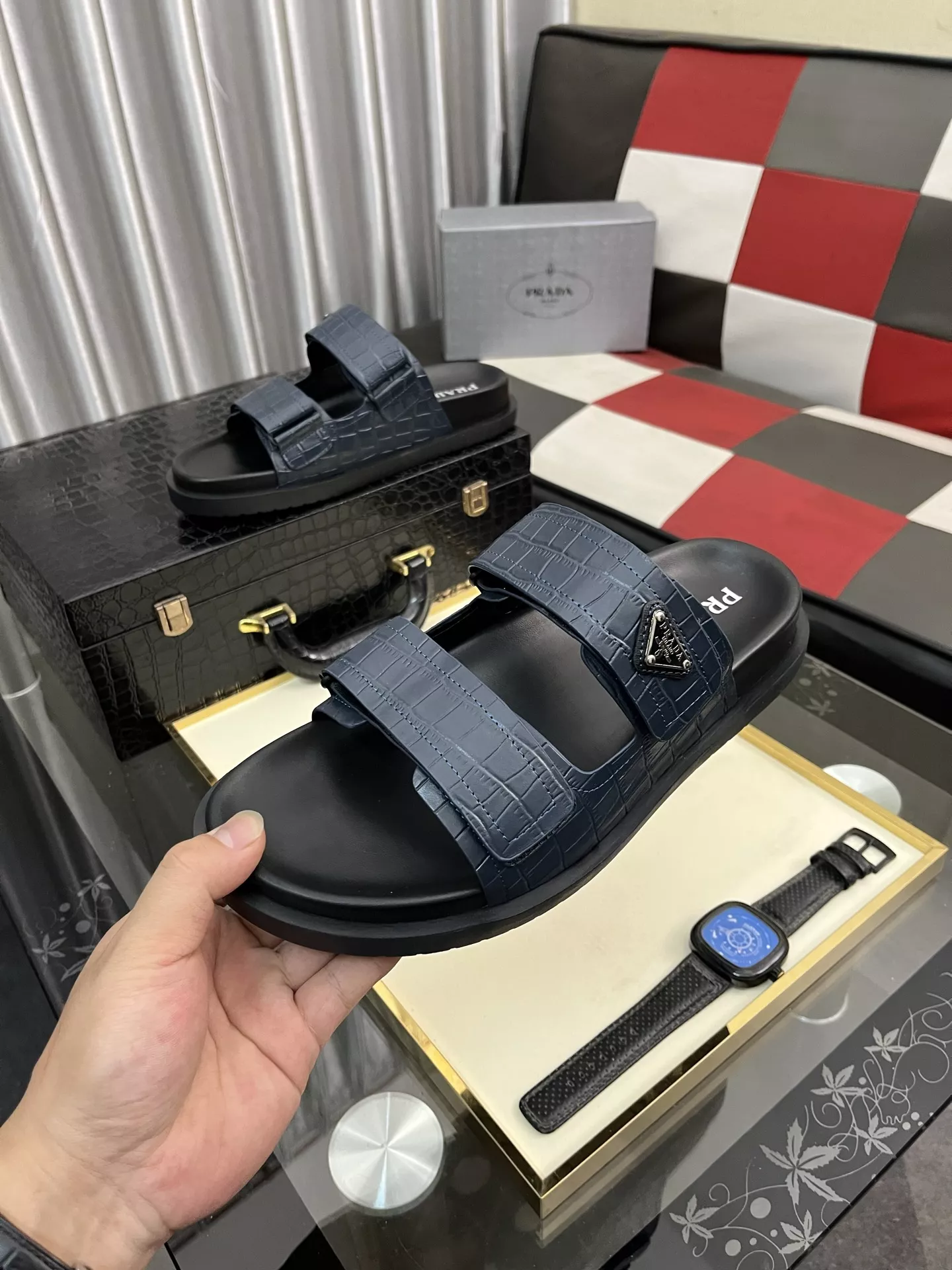 Prada Slippers For Men HighQuality 3142