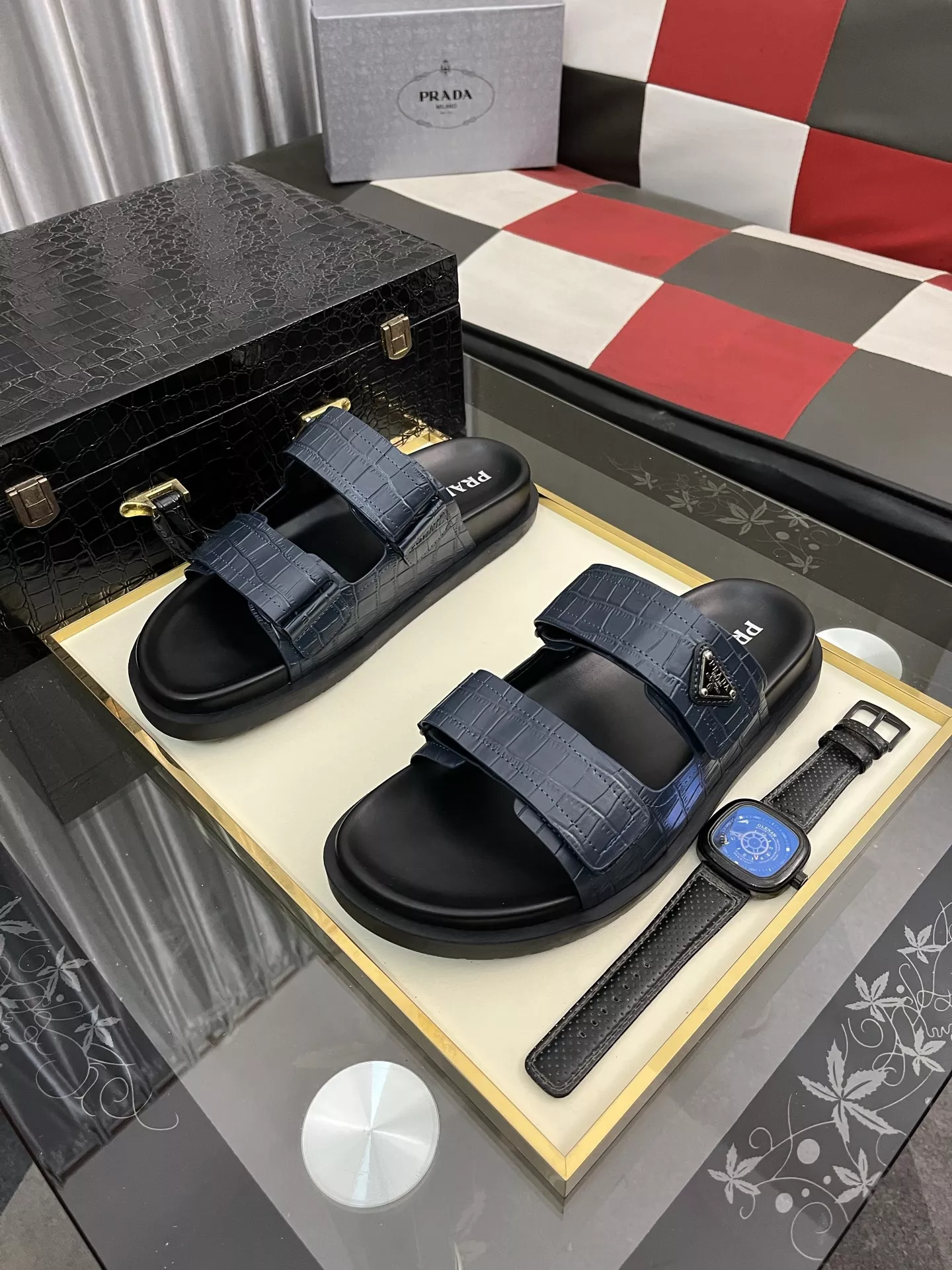 Prada Slippers For Men HighQuality 3142