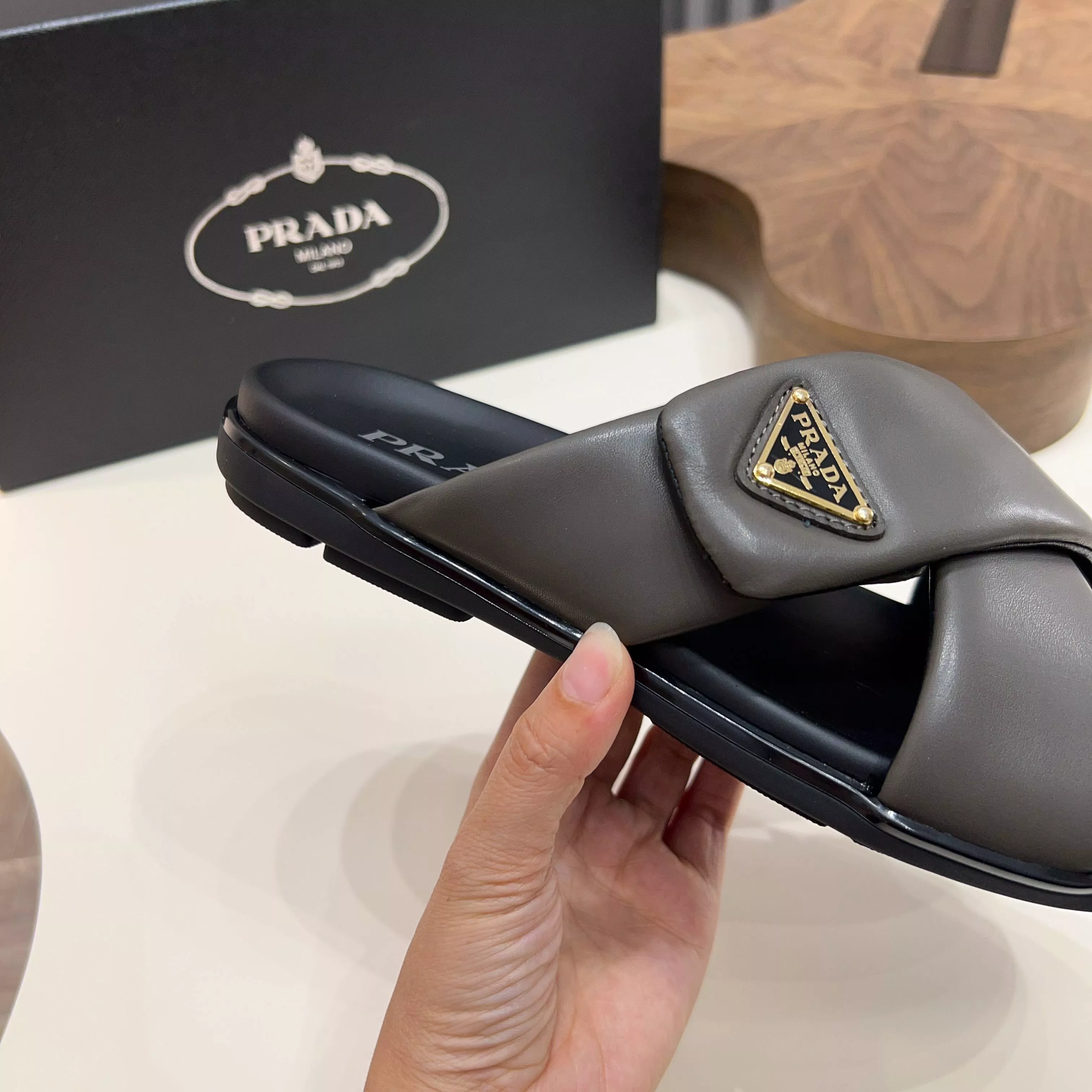 Prada Slippers For Men Modern 7885