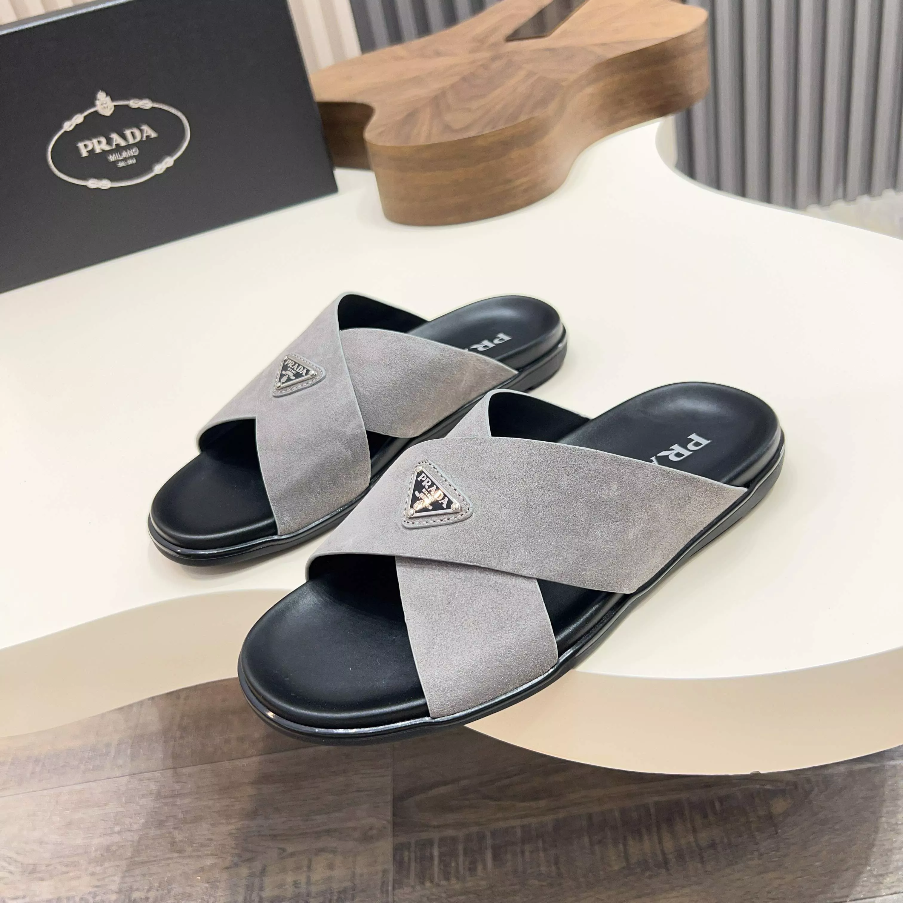 Prada Slippers For Men Sophisticated 479