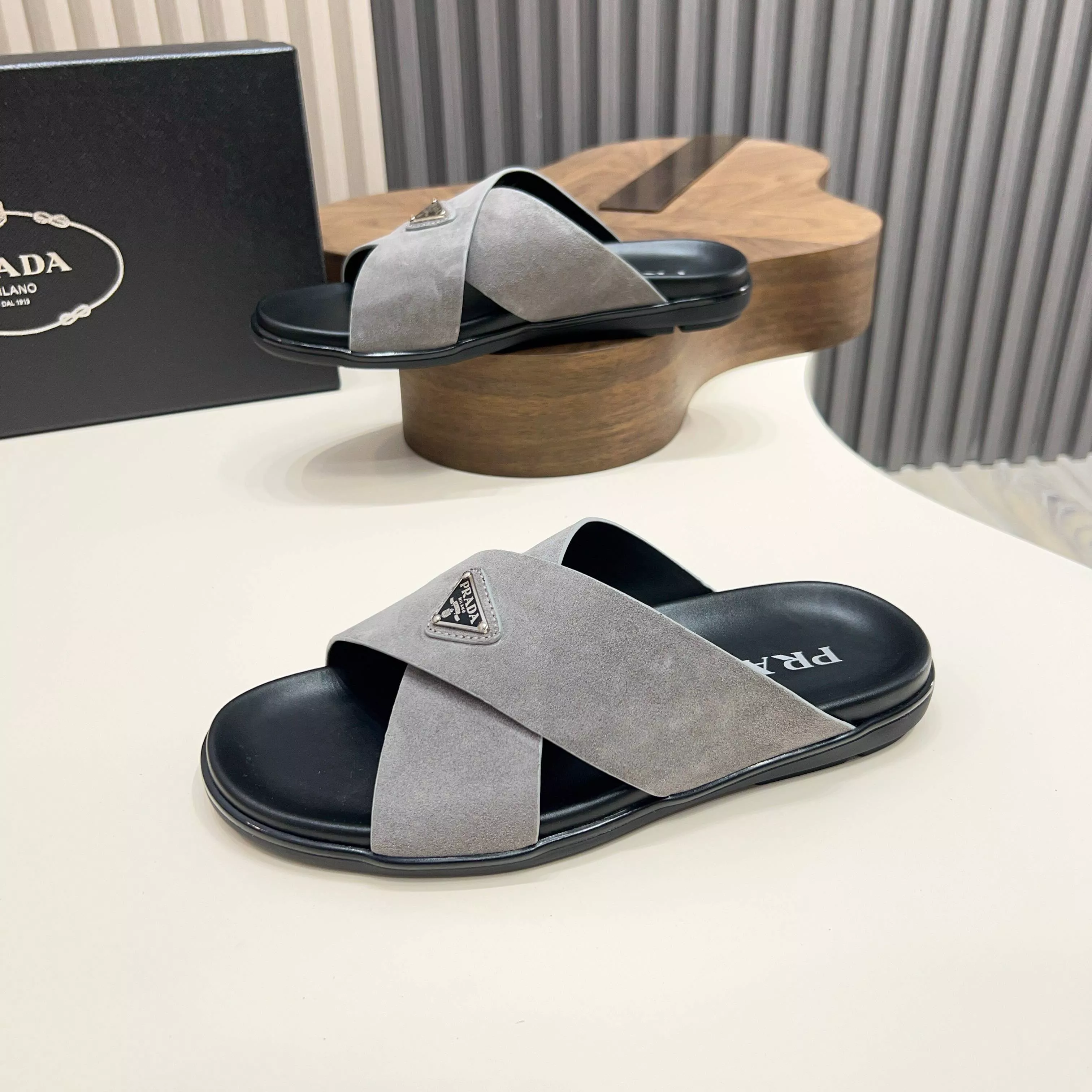Prada Slippers For Men Sophisticated 479