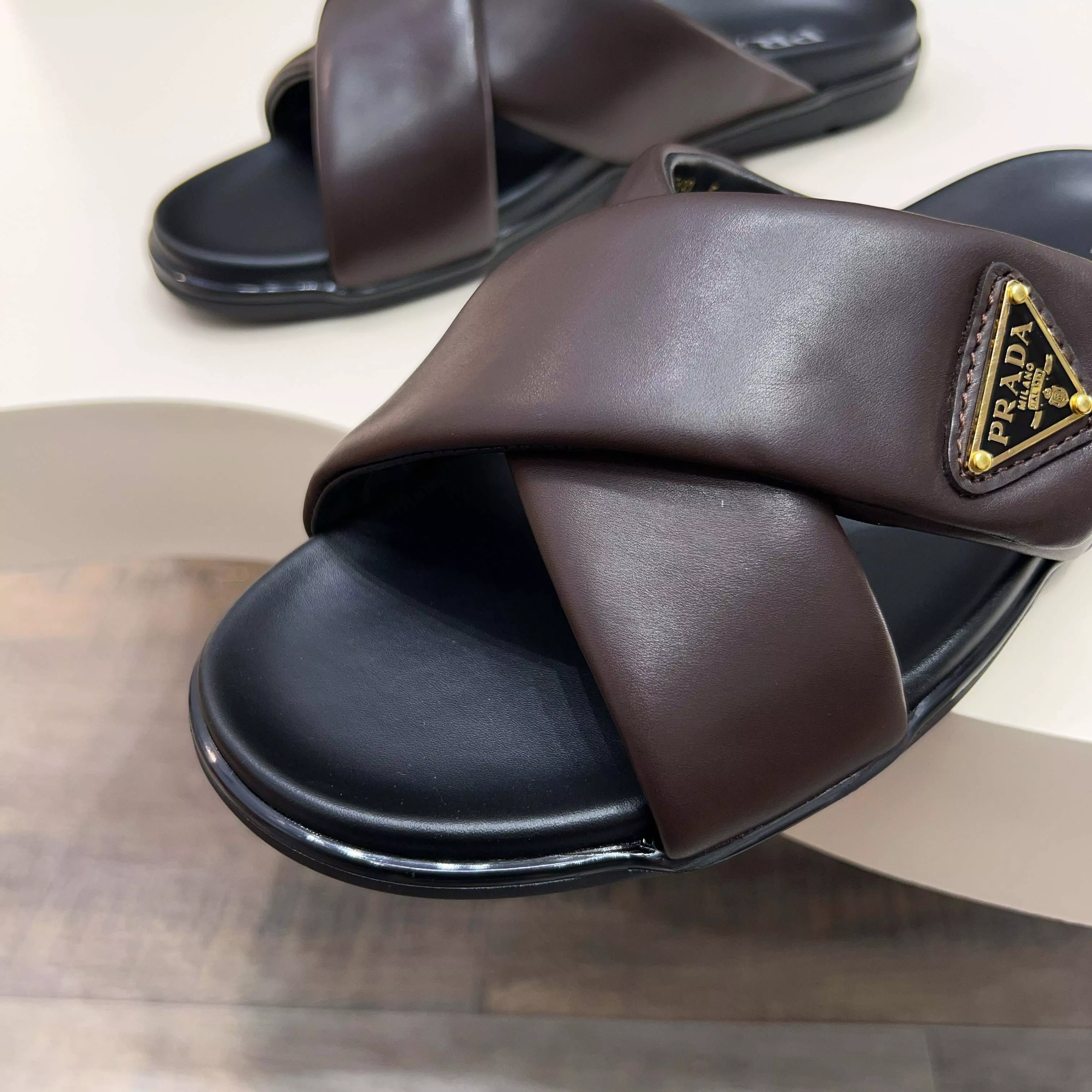 Prada Slippers For Men Sophisticated 6559