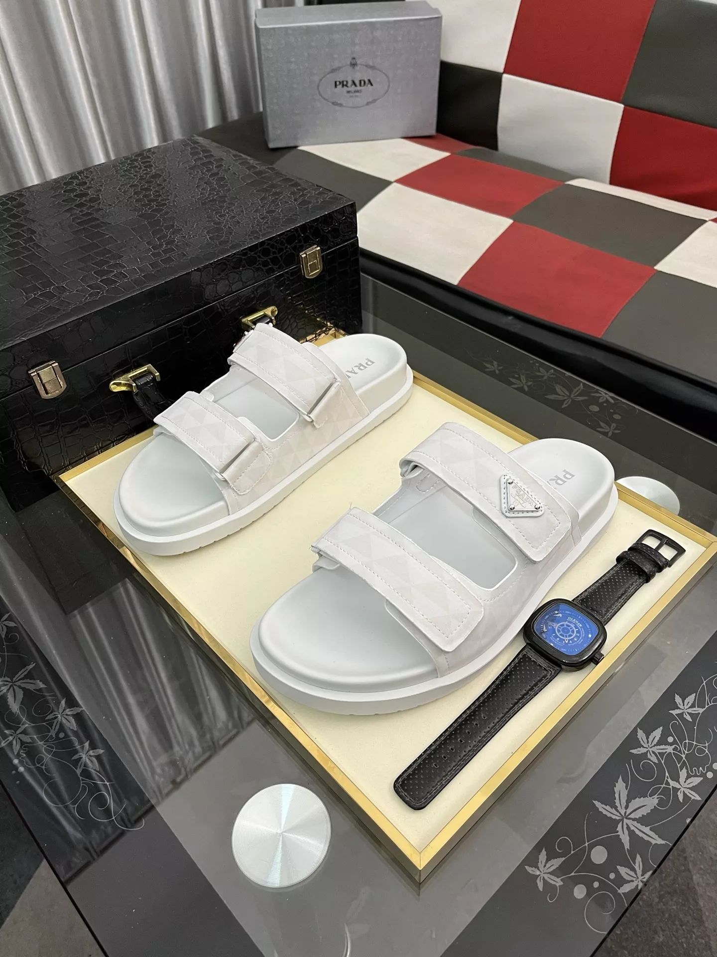 Prada Slippers For Men Timeless 9750
