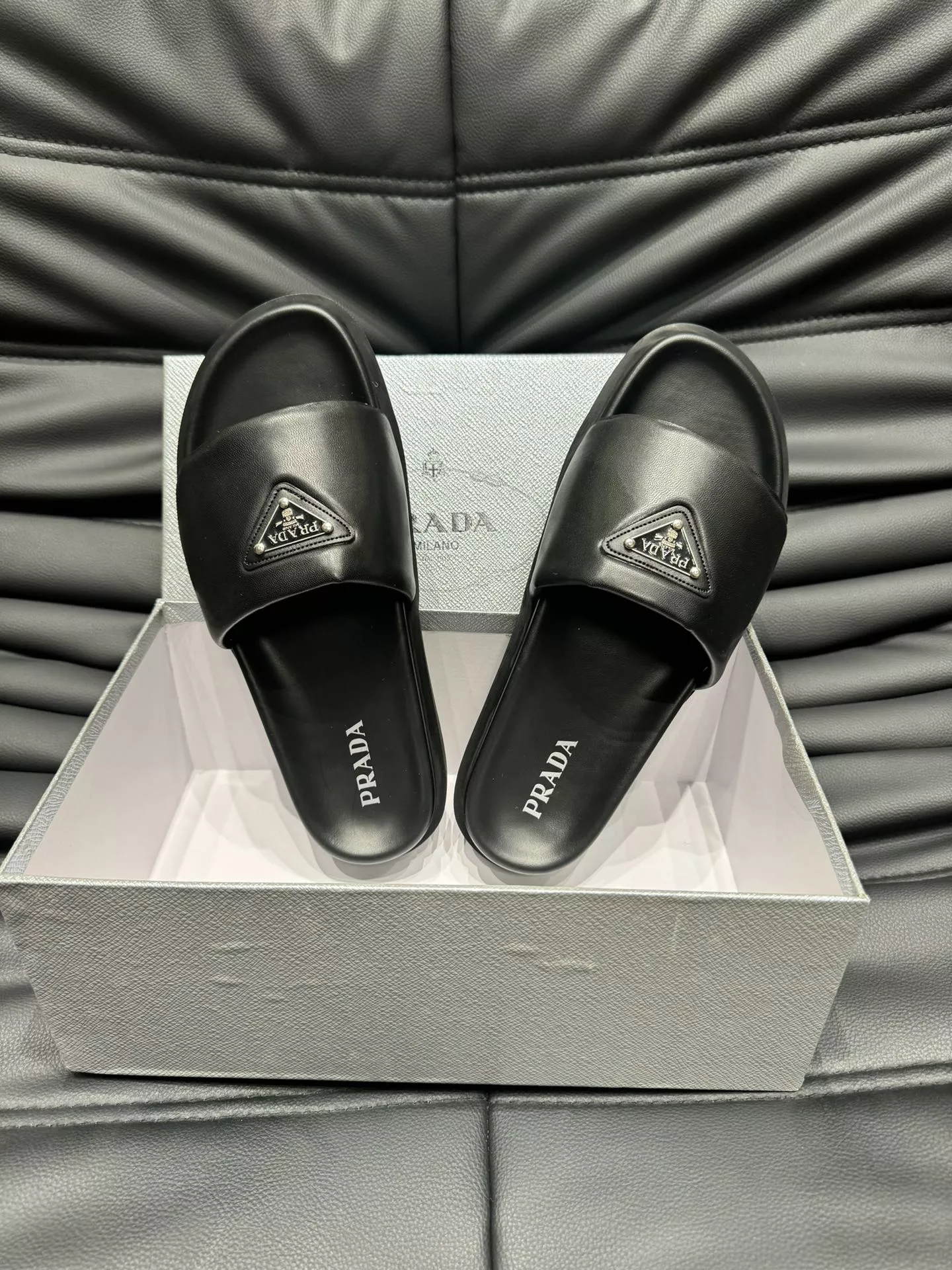 Prada Slippers For Men Trendy 6645