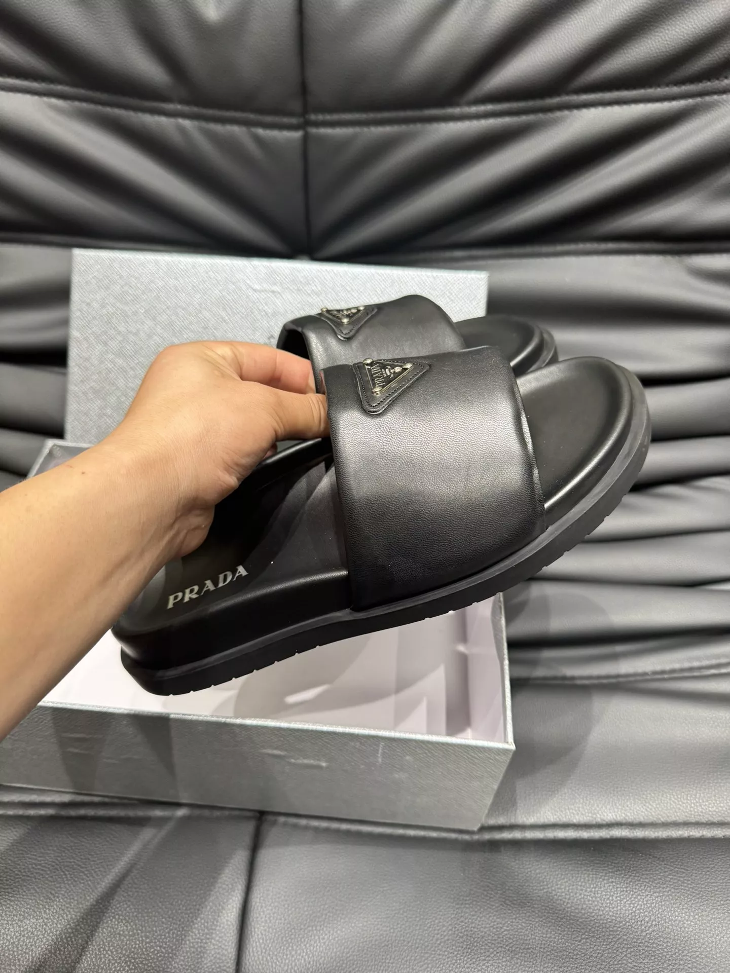 Prada Slippers For Men Trendy 6645