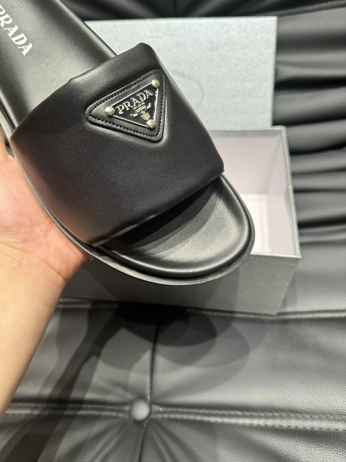 Prada Slippers For Men Trendy 6645