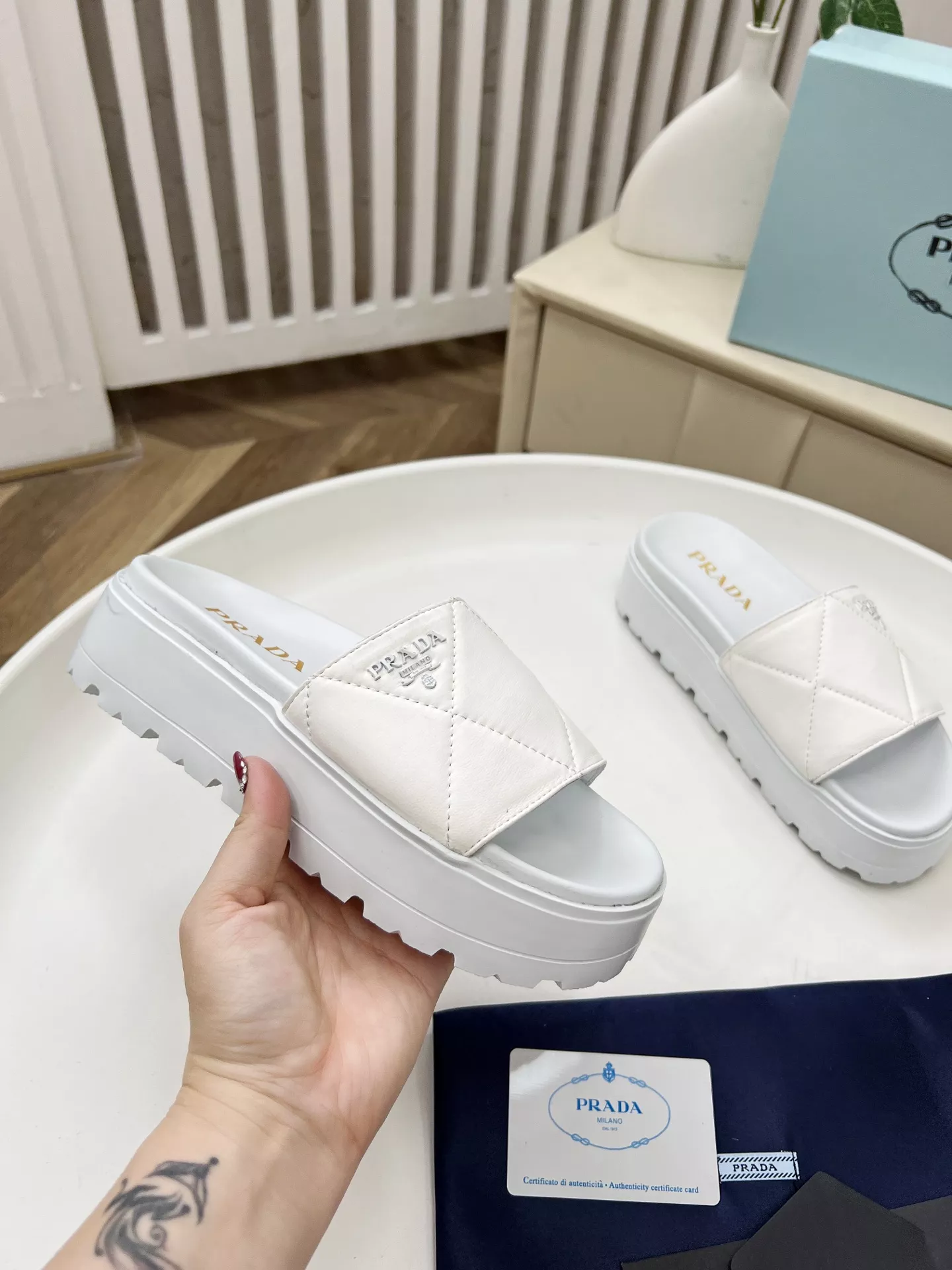 Prada Slippers For Women Affordable 5725