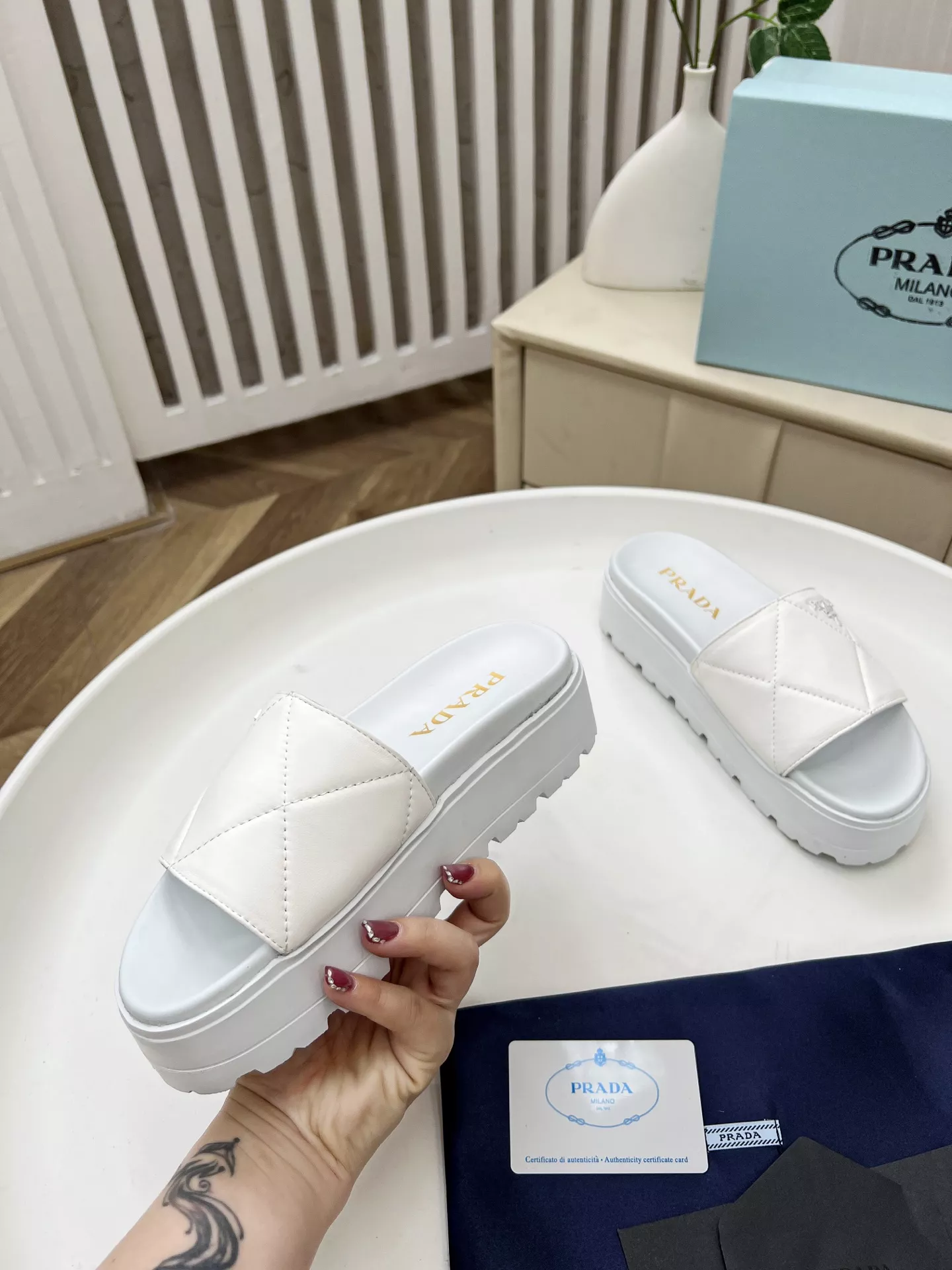 Prada Slippers For Women Affordable 5725