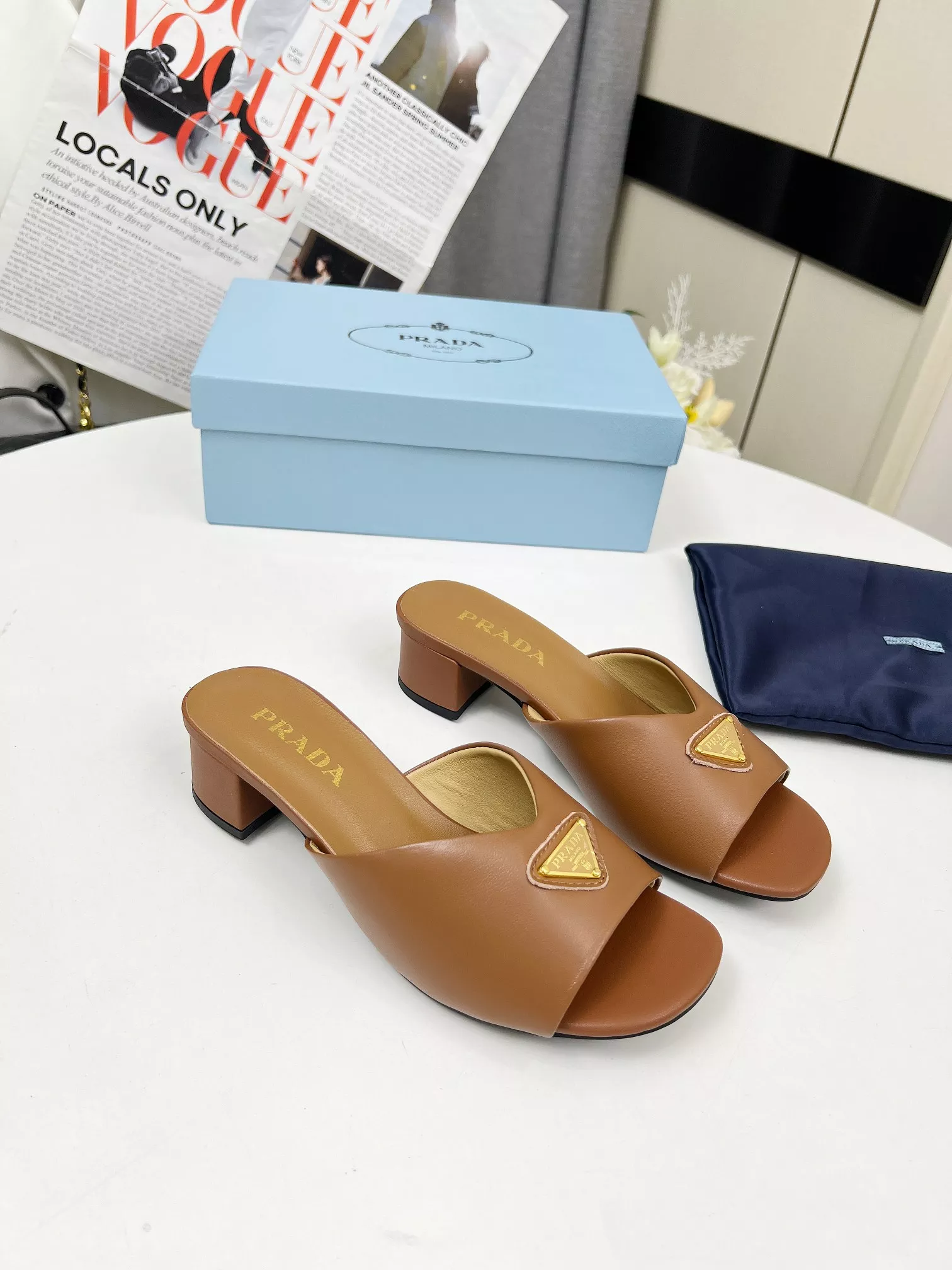 Prada Slippers For Women Affordable 6089