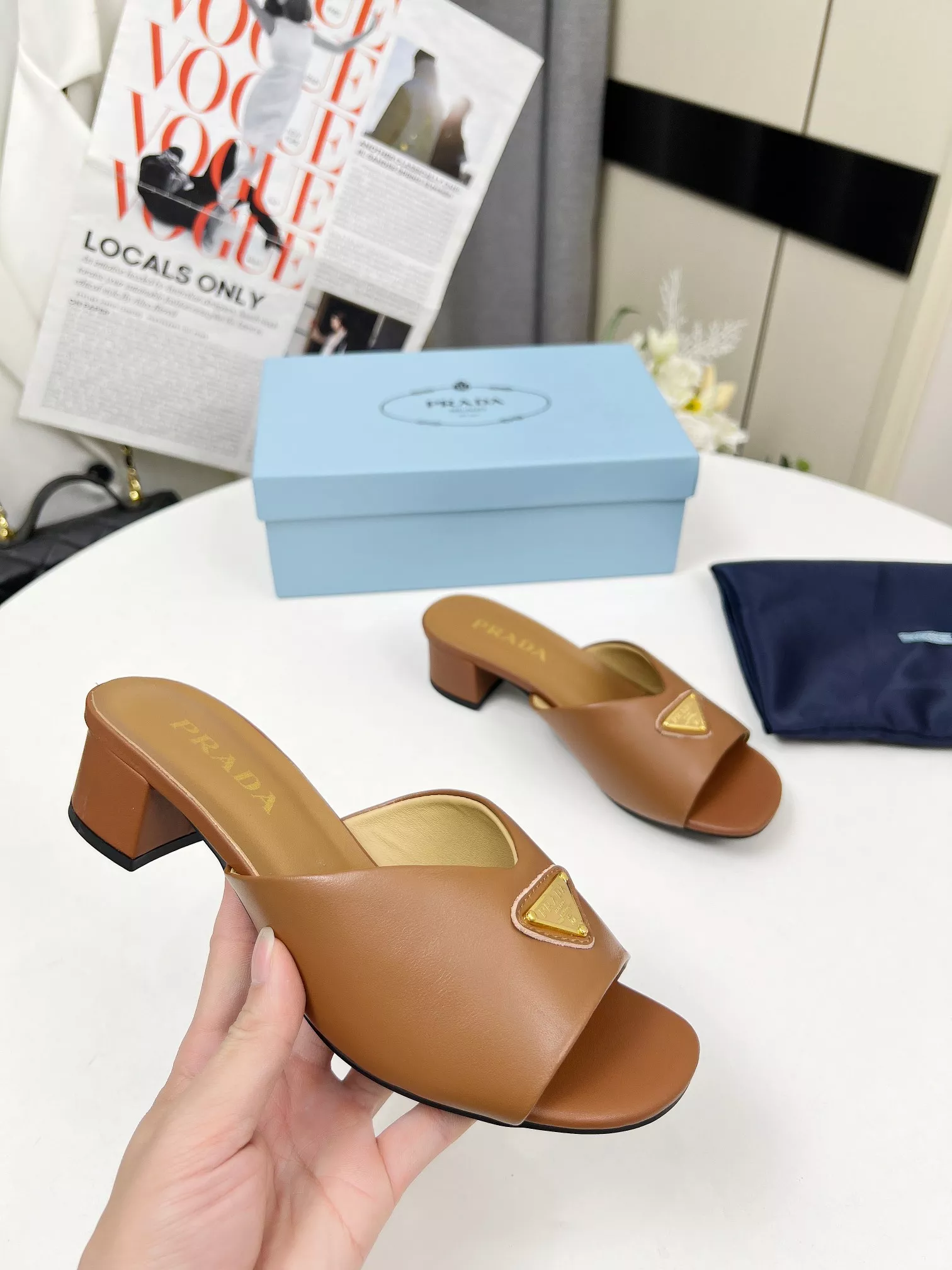 Prada Slippers For Women Affordable 6089