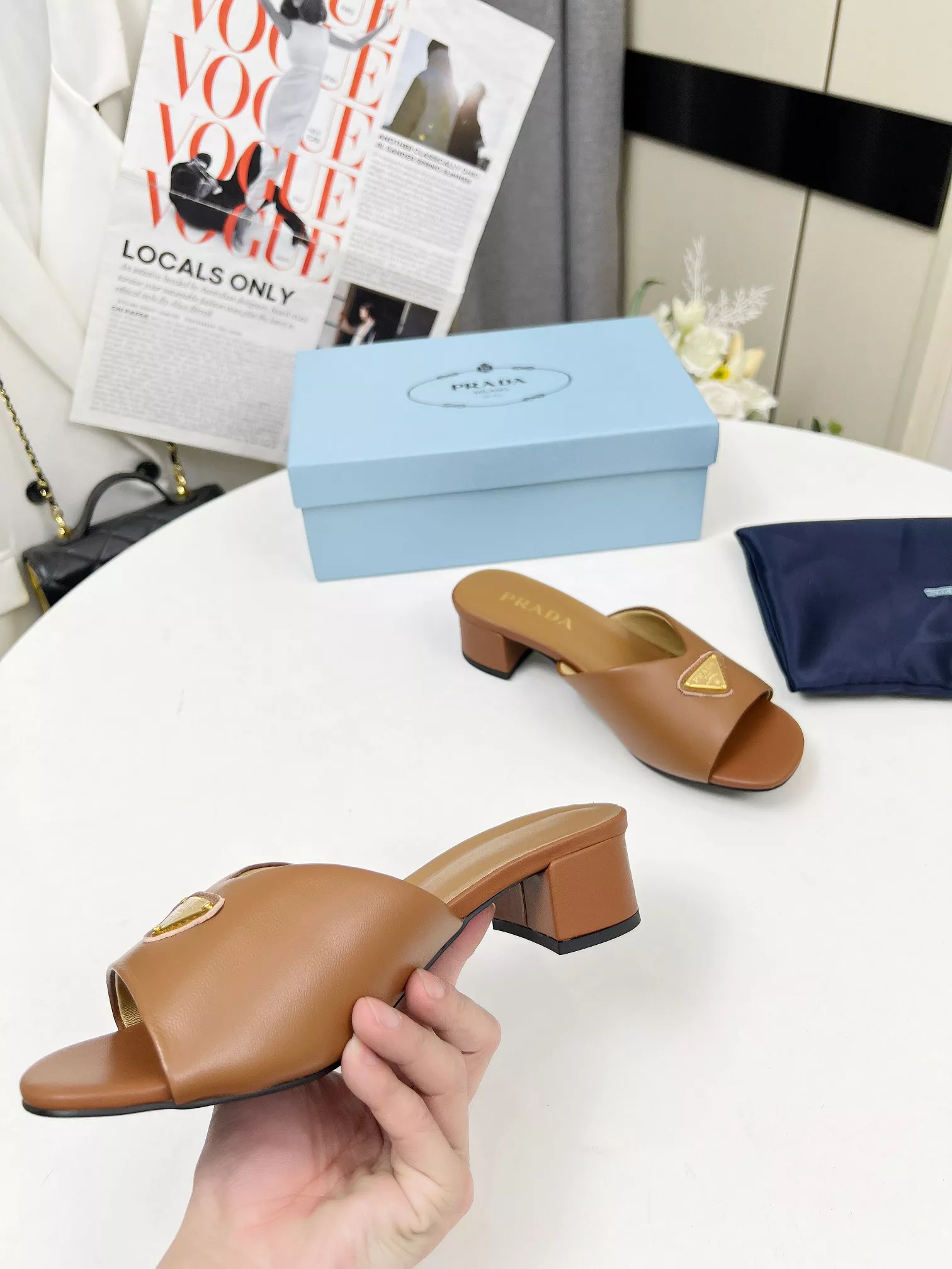 Prada Slippers For Women Affordable 6089