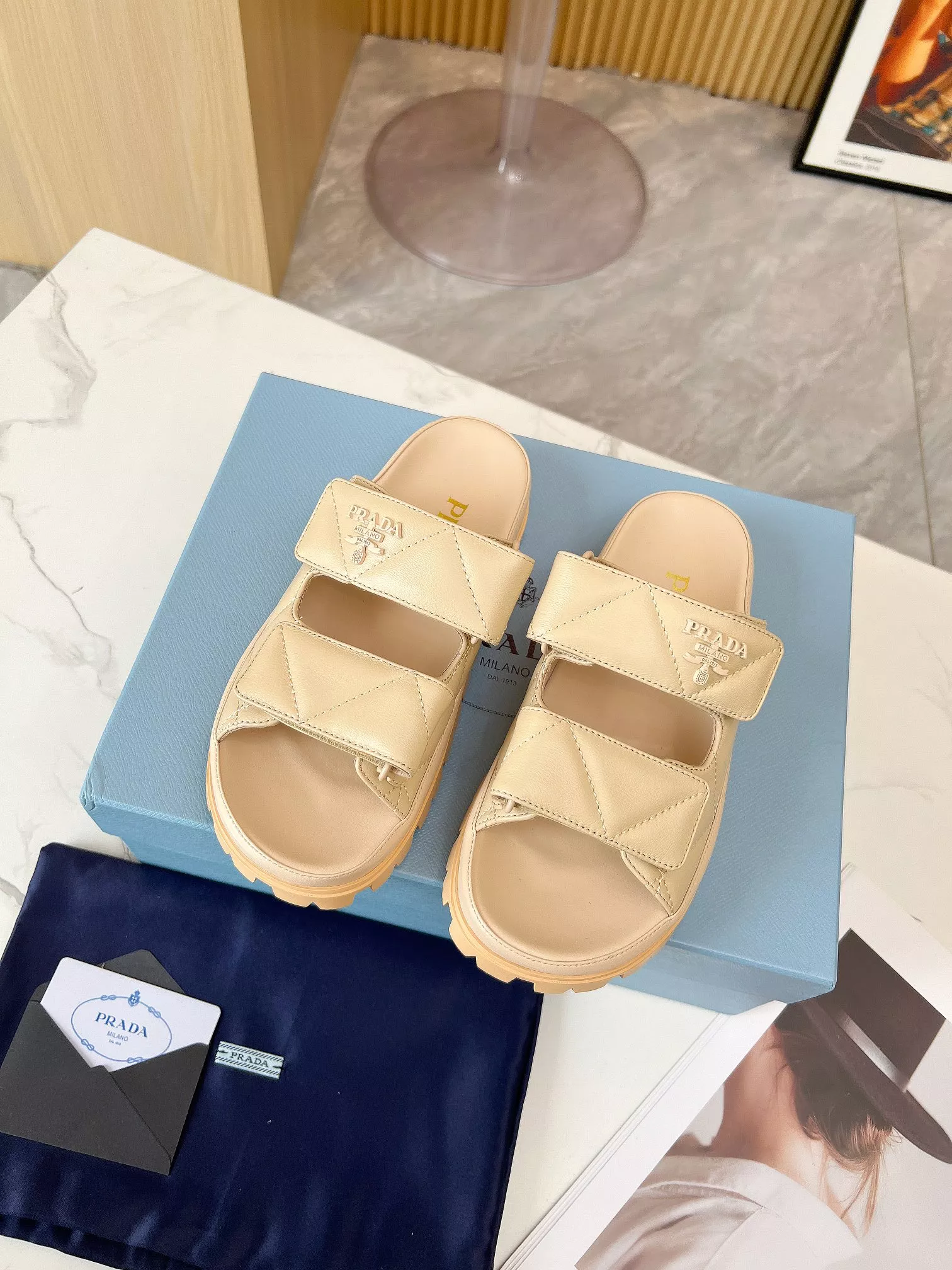 Prada Slippers For Women Bold 7564