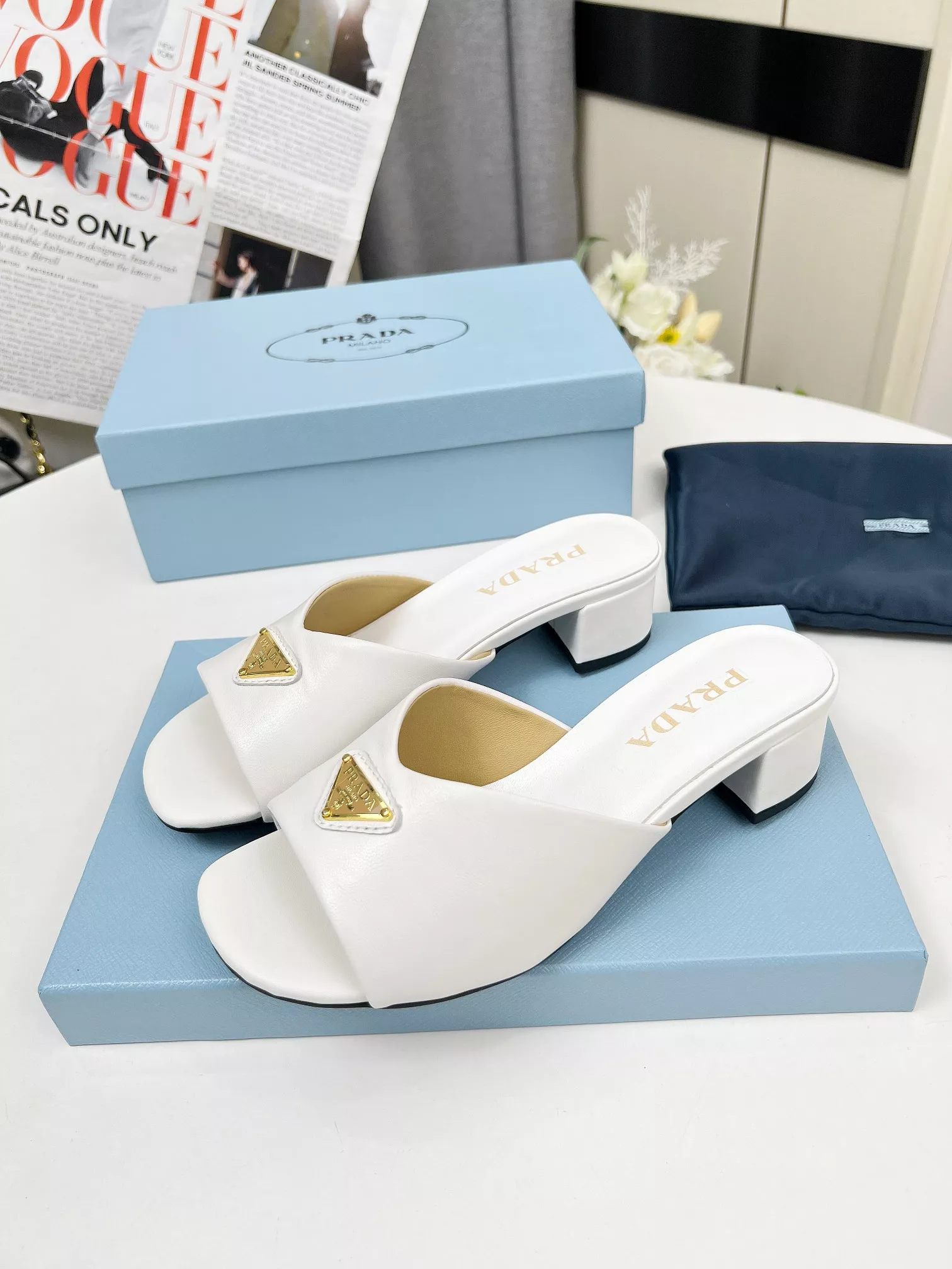 Prada Slippers For Women Bright 1069