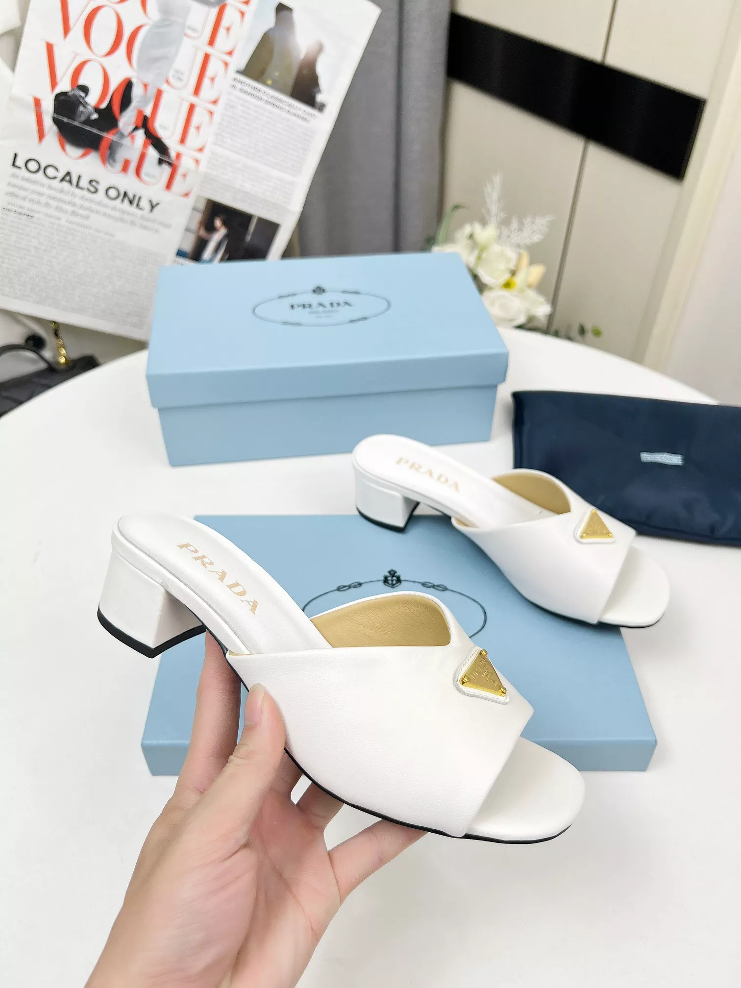 Prada Slippers For Women Bright 1069