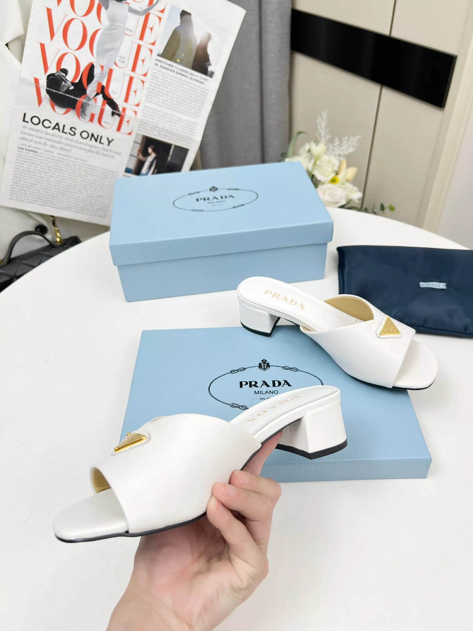Prada Slippers For Women Bright 1069