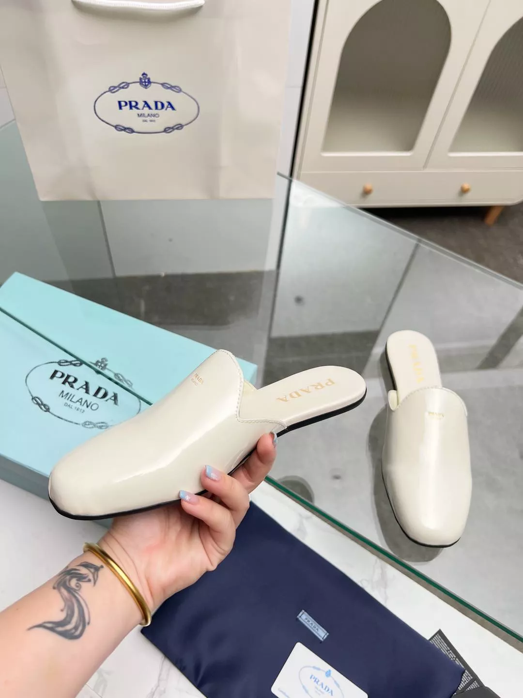 Prada Slippers For Women Durable 2543