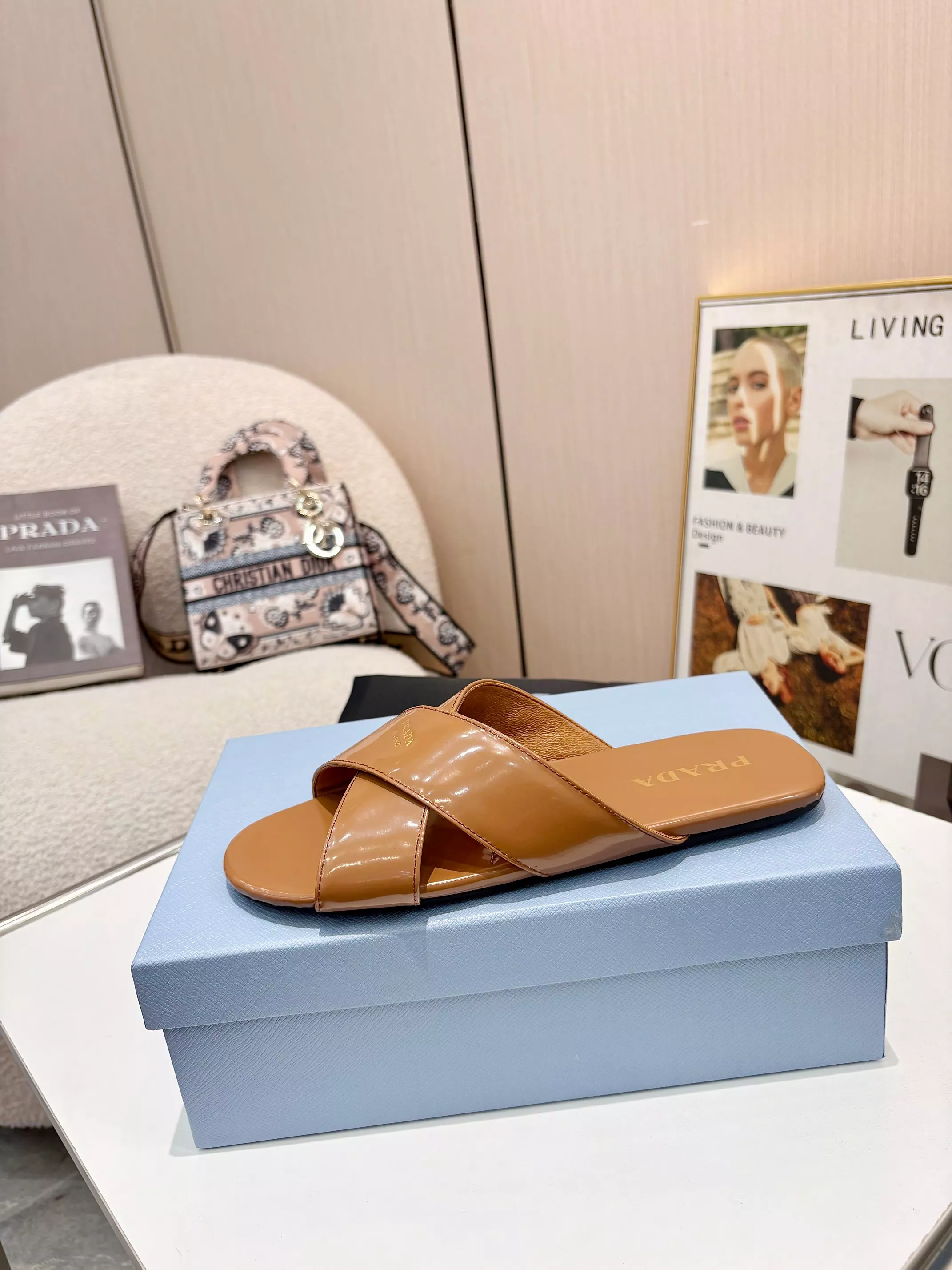 Prada Slippers For Women EasyMatch 1305