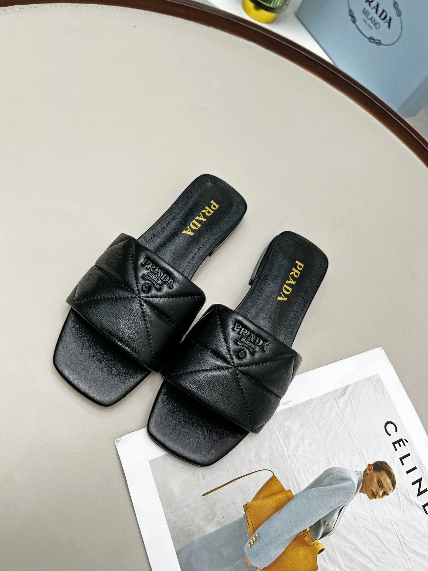 Prada Slippers For Women Elegant 3365
