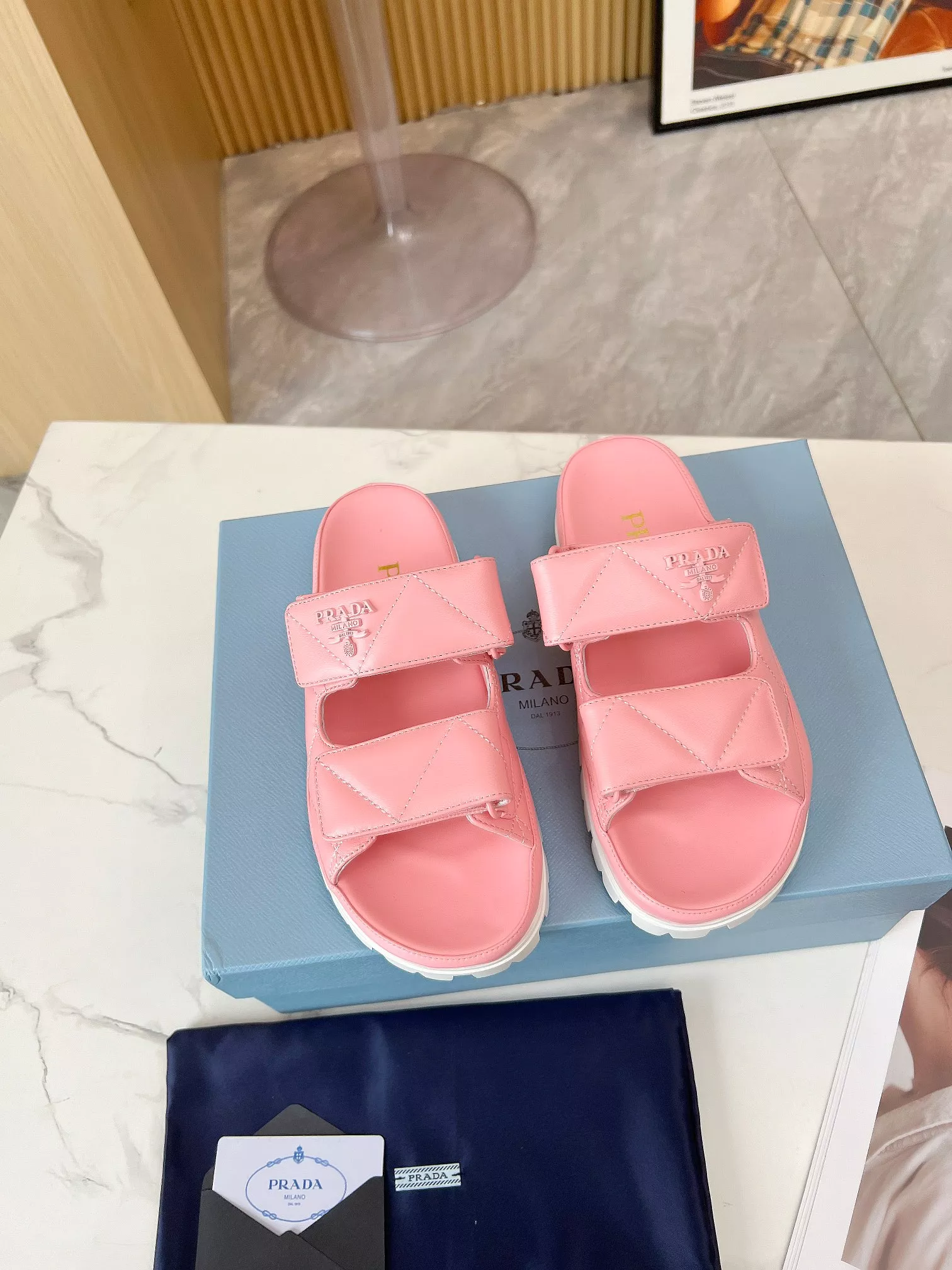 Prada Slippers For Women Elegant 4385