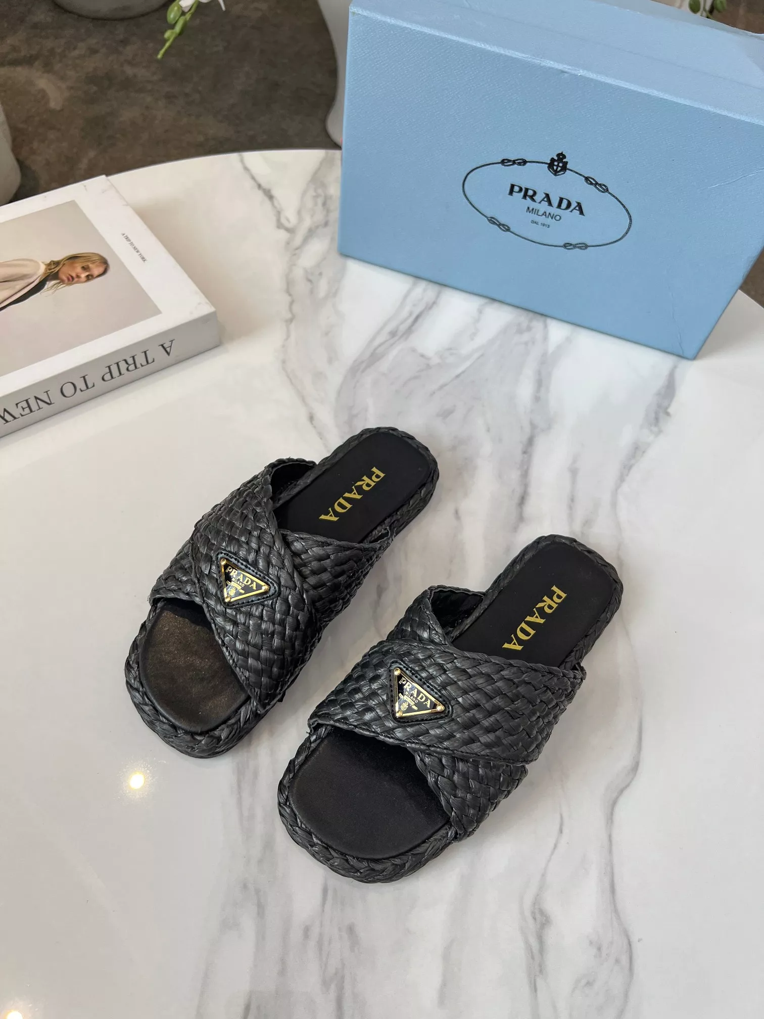 Prada Slippers For Women HighQuality 4614