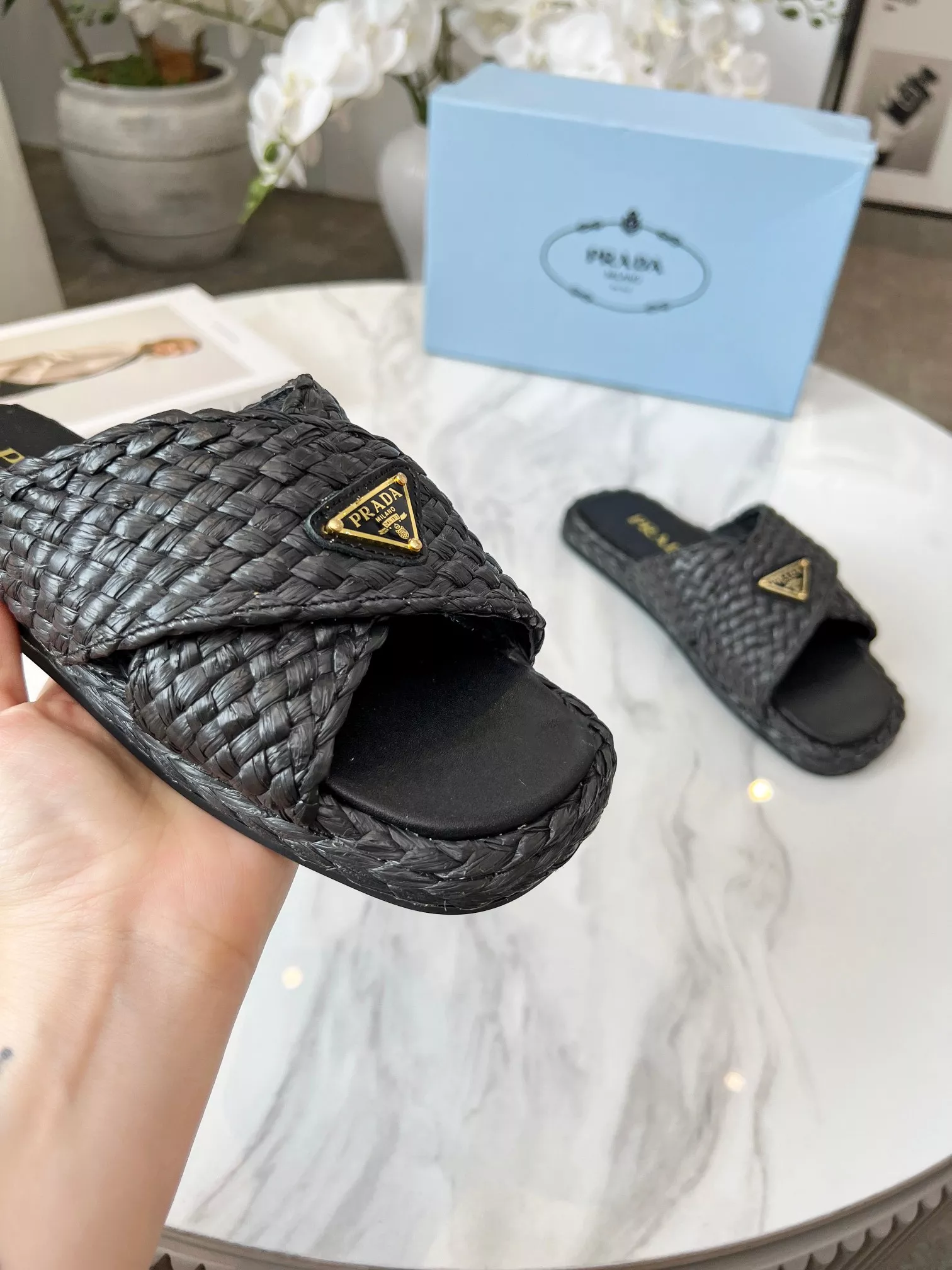 Prada Slippers For Women HighQuality 4614