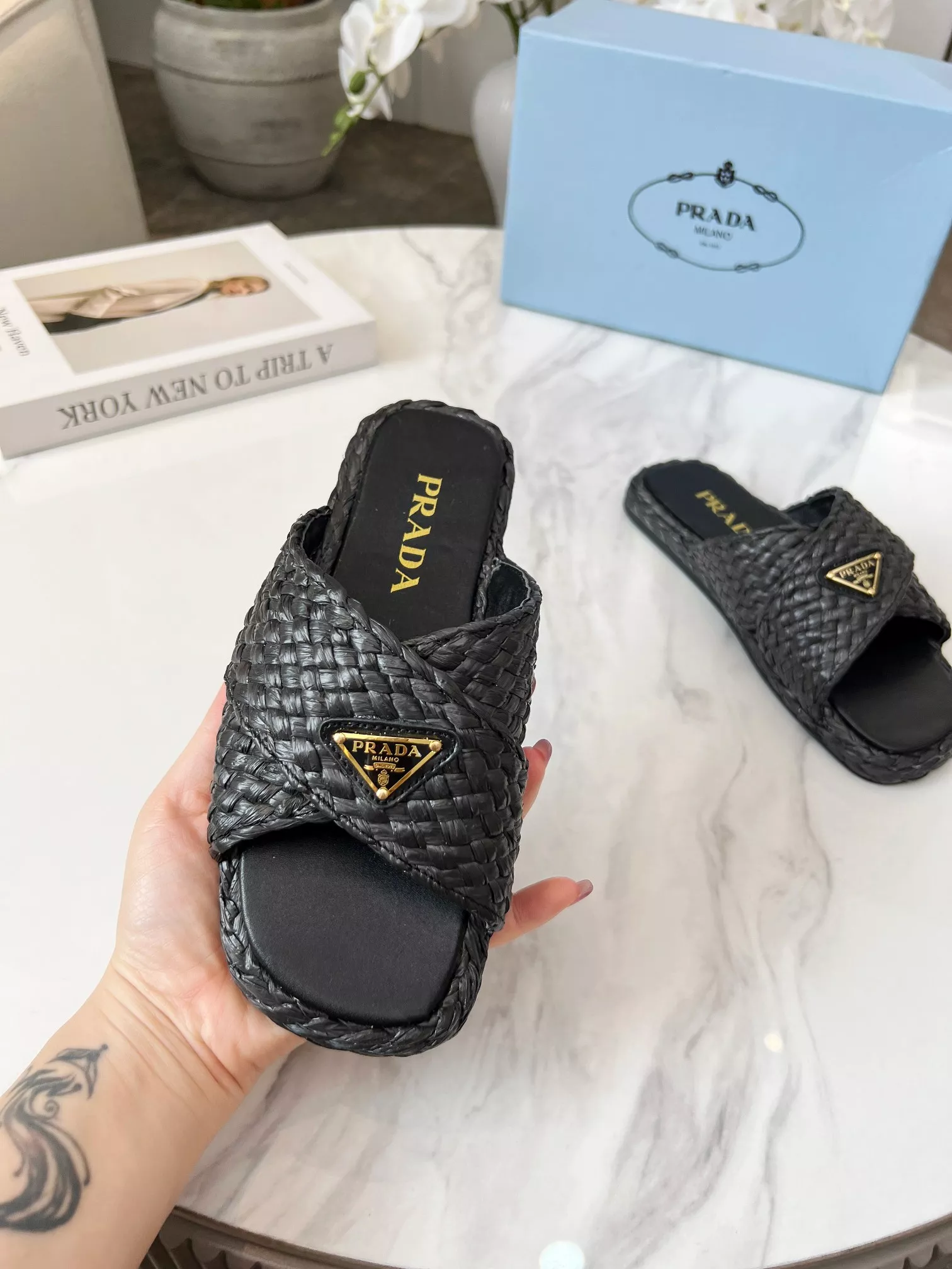 Prada Slippers For Women HighQuality 4614