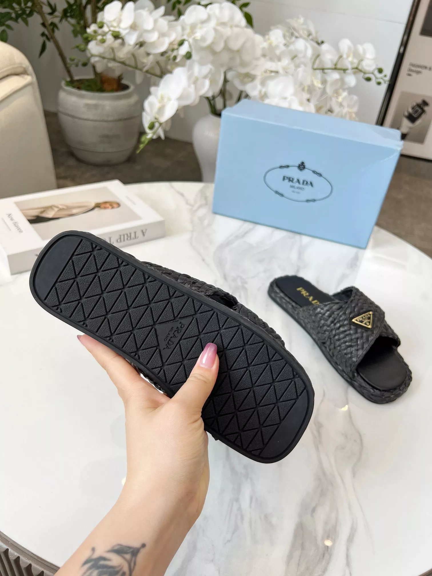 Prada Slippers For Women HighQuality 4614