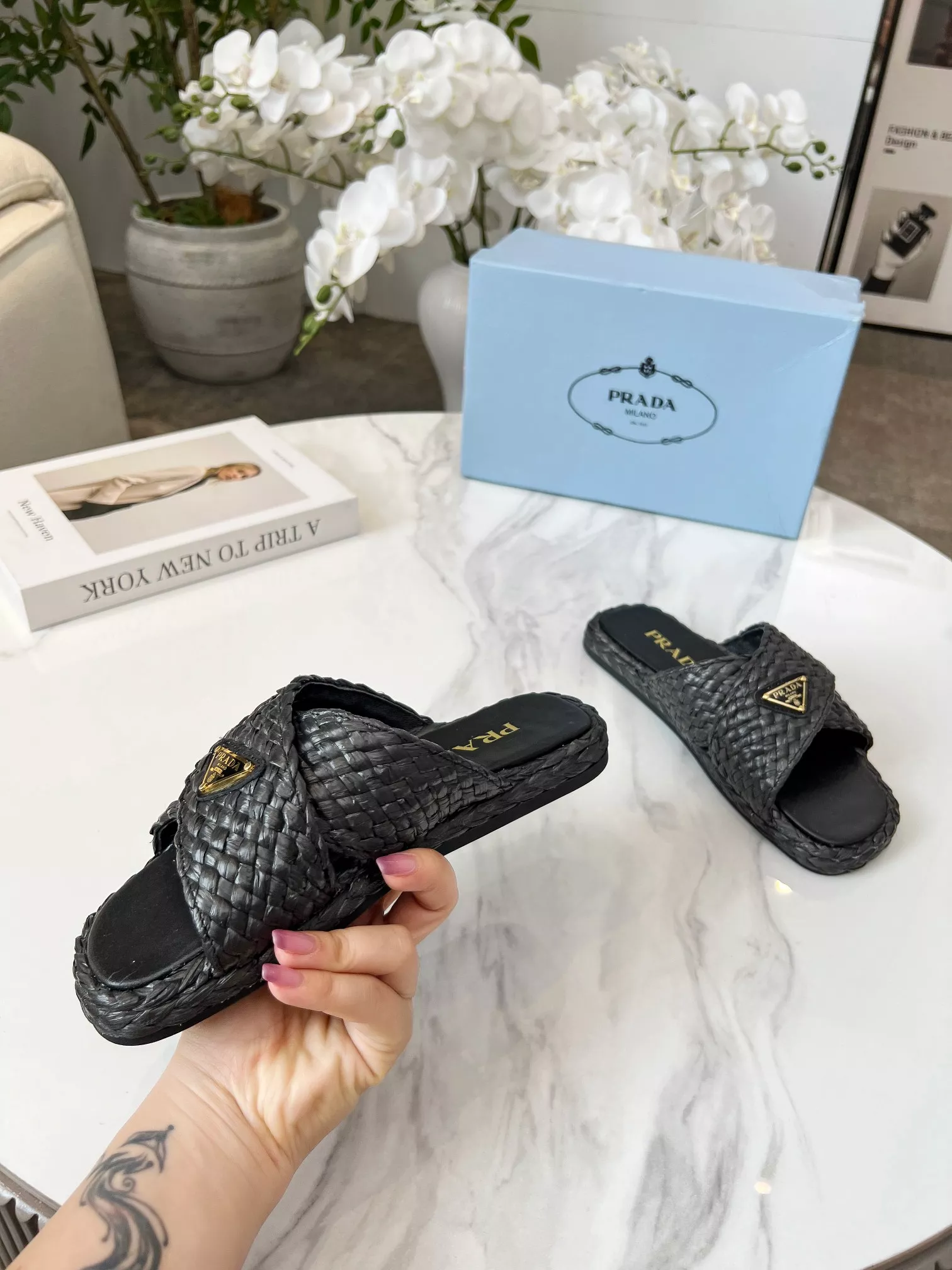 Prada Slippers For Women HighQuality 4614