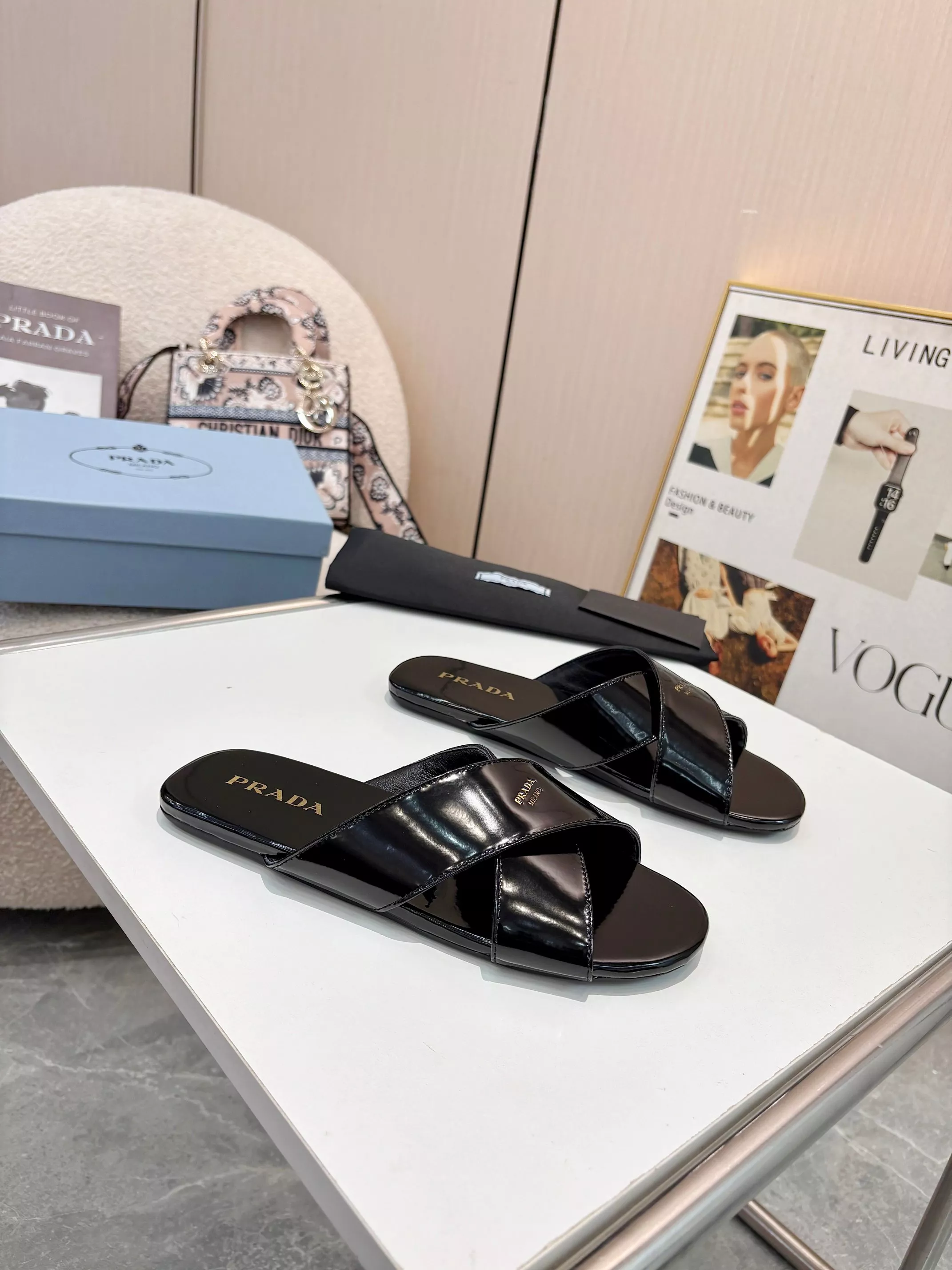 Prada Slippers For Women HighQuality 5065