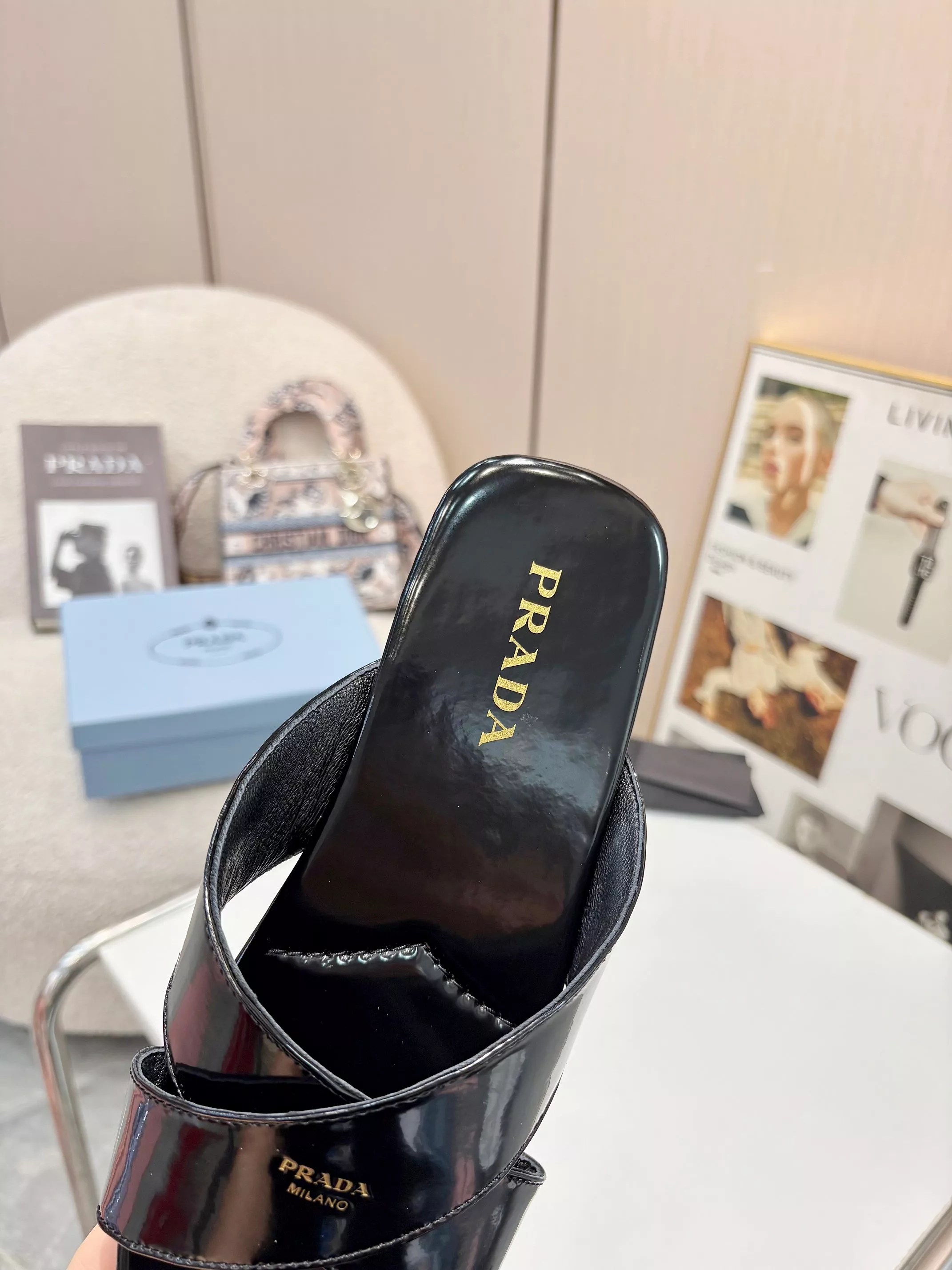 Prada Slippers For Women HighQuality 5065
