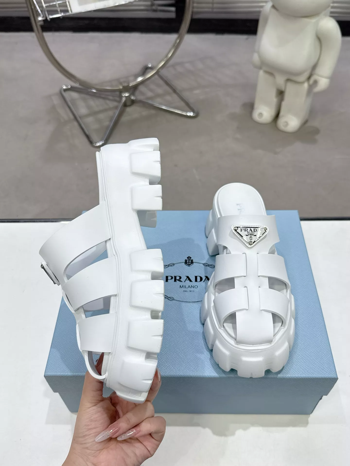 Prada Slippers For Women Refined 9203