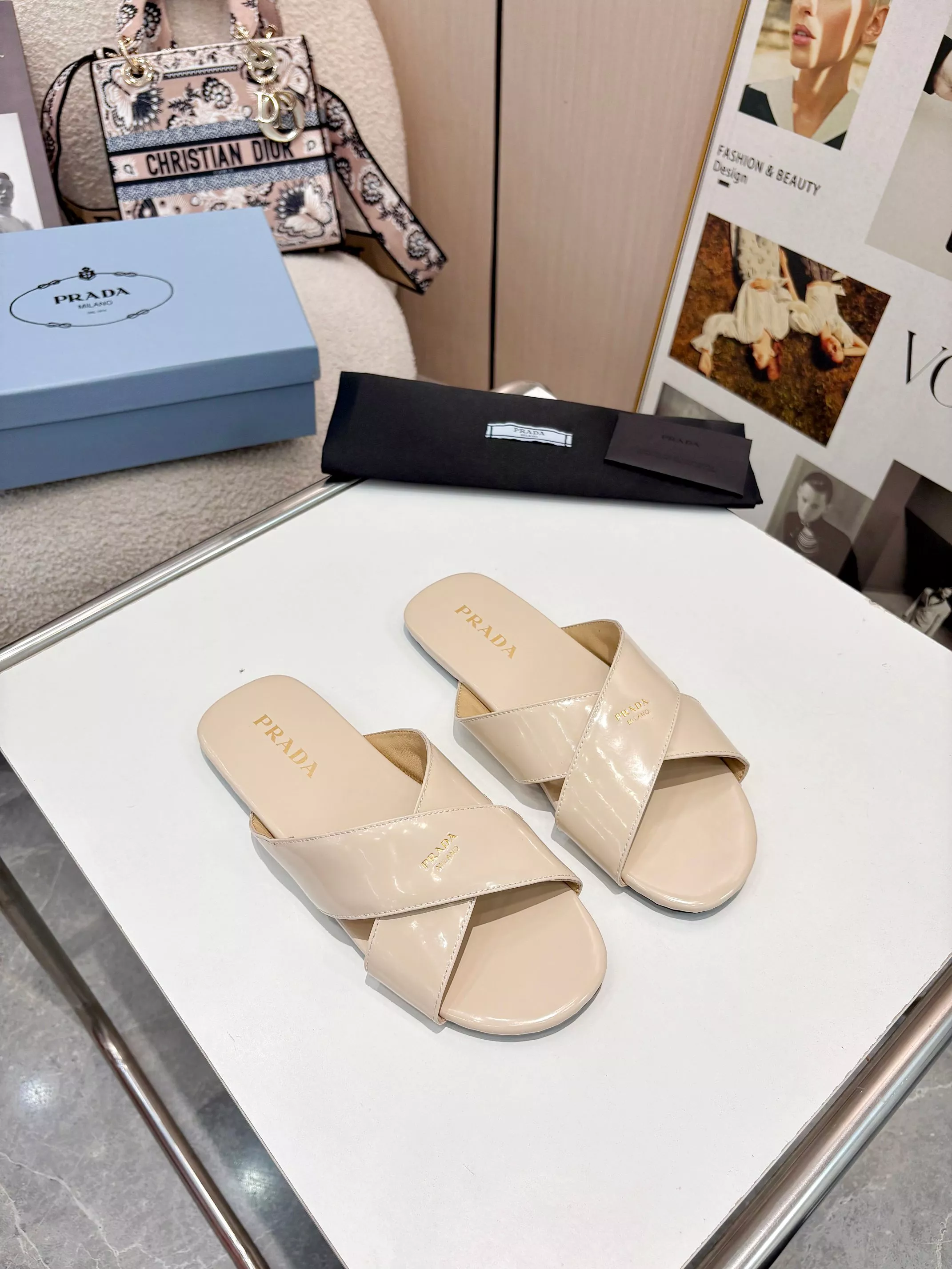 Prada Slippers For Women Resilient 1932