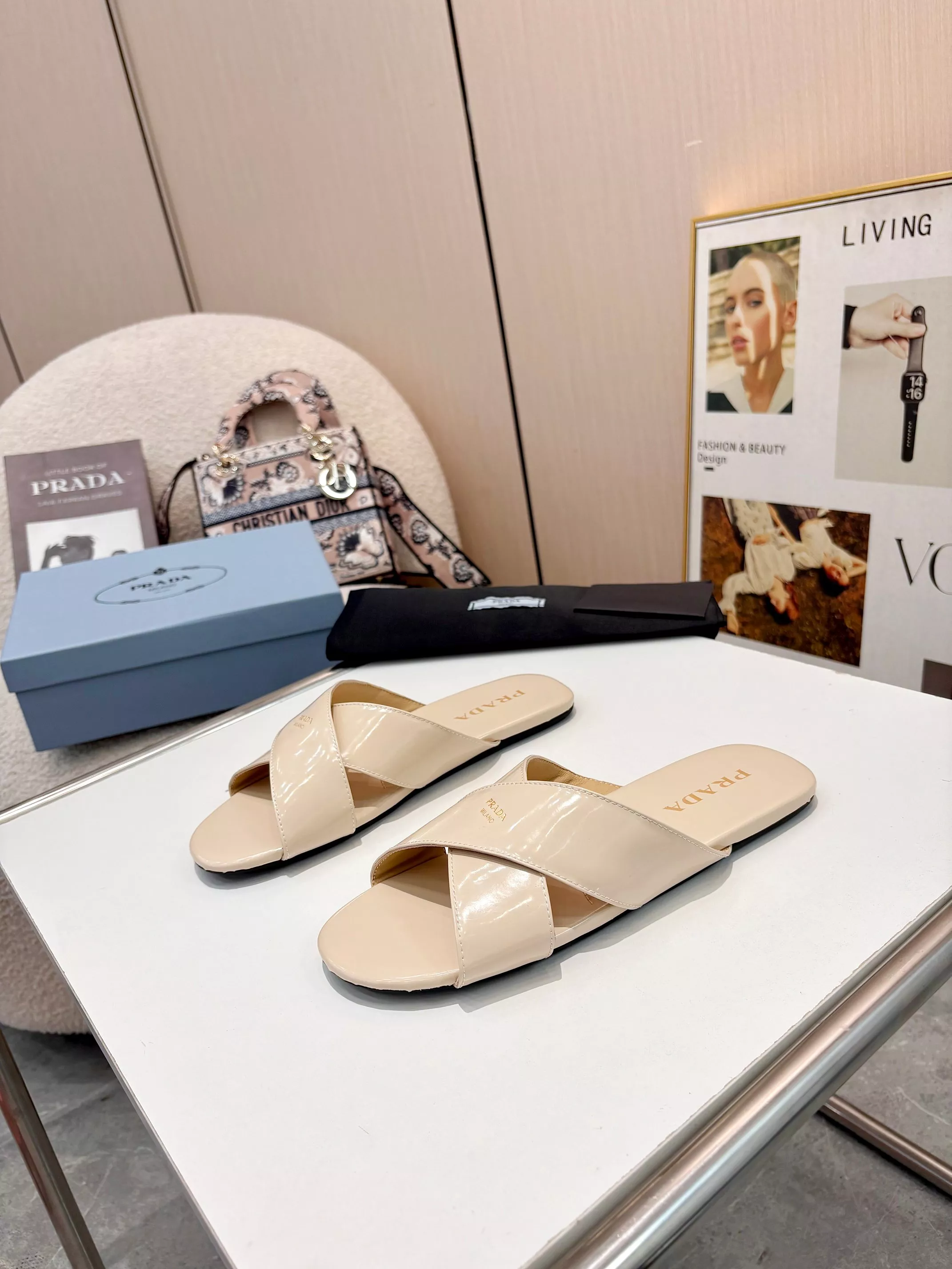 Prada Slippers For Women Resilient 1932