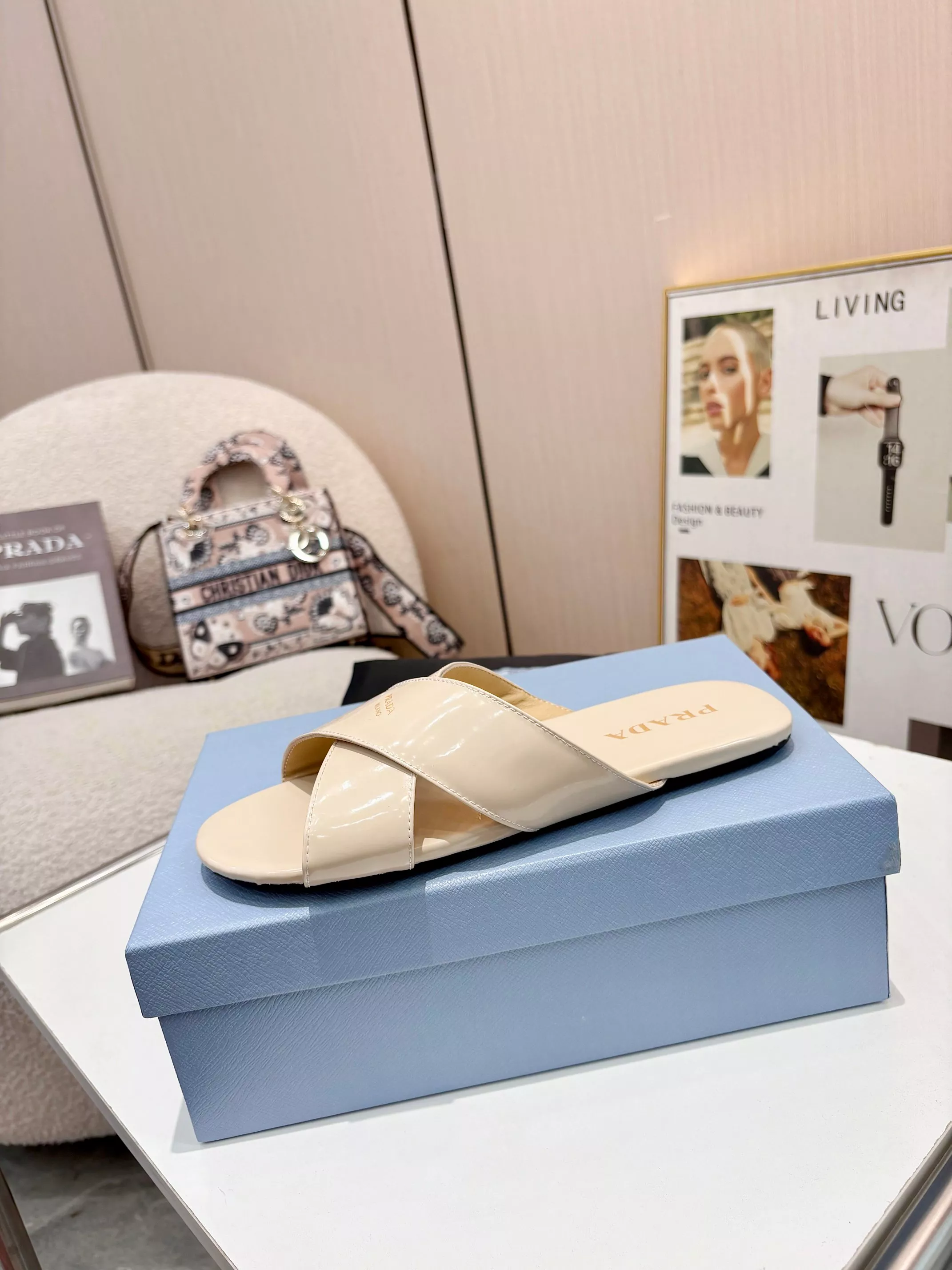 Prada Slippers For Women Resilient 1932