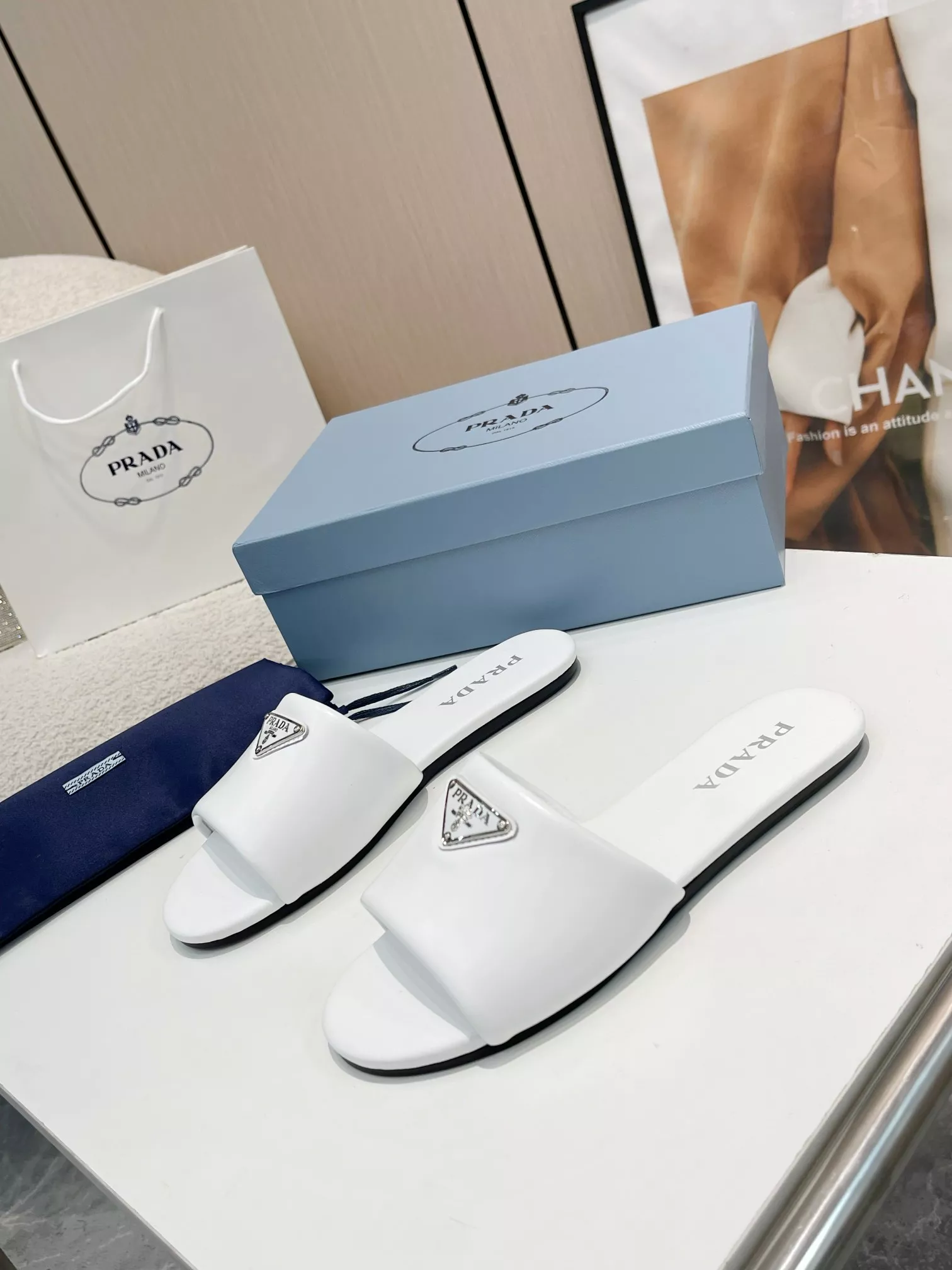 Prada Slippers For Women Sleek 3497