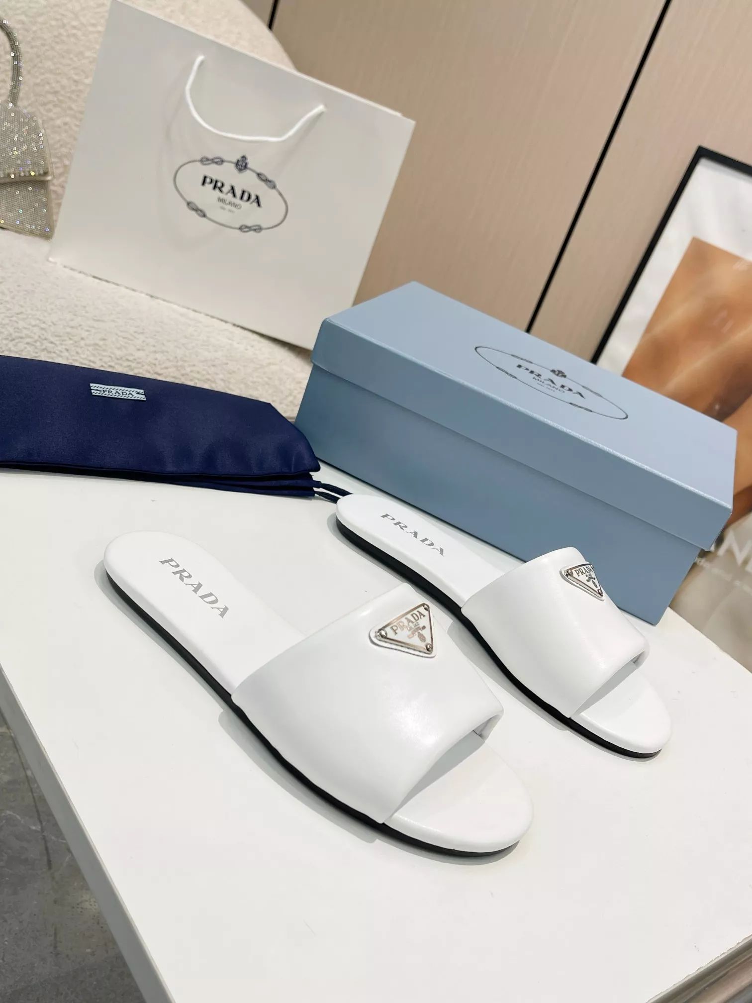 Prada Slippers For Women Sleek 3497