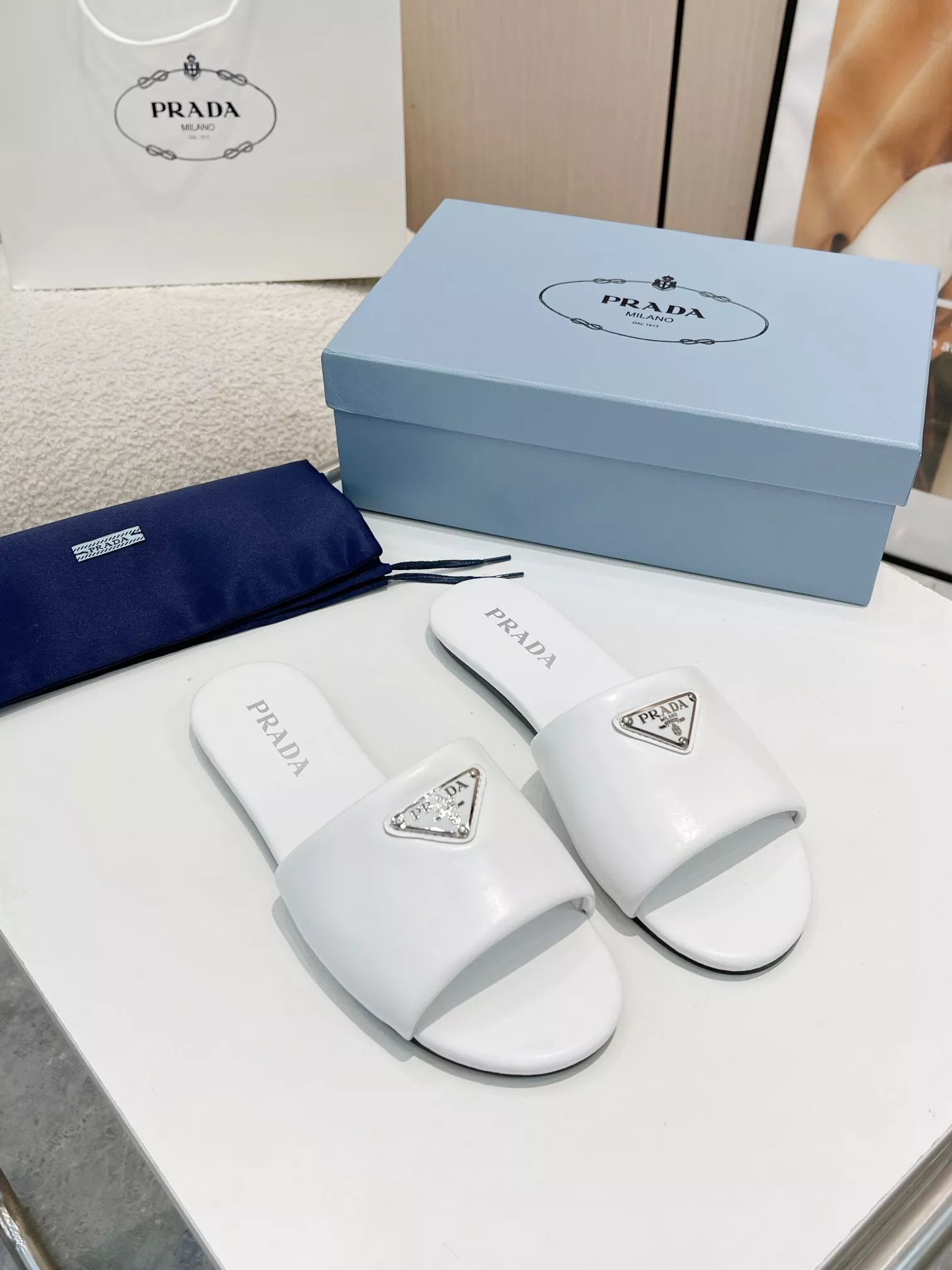 Prada Slippers For Women Sleek 3497