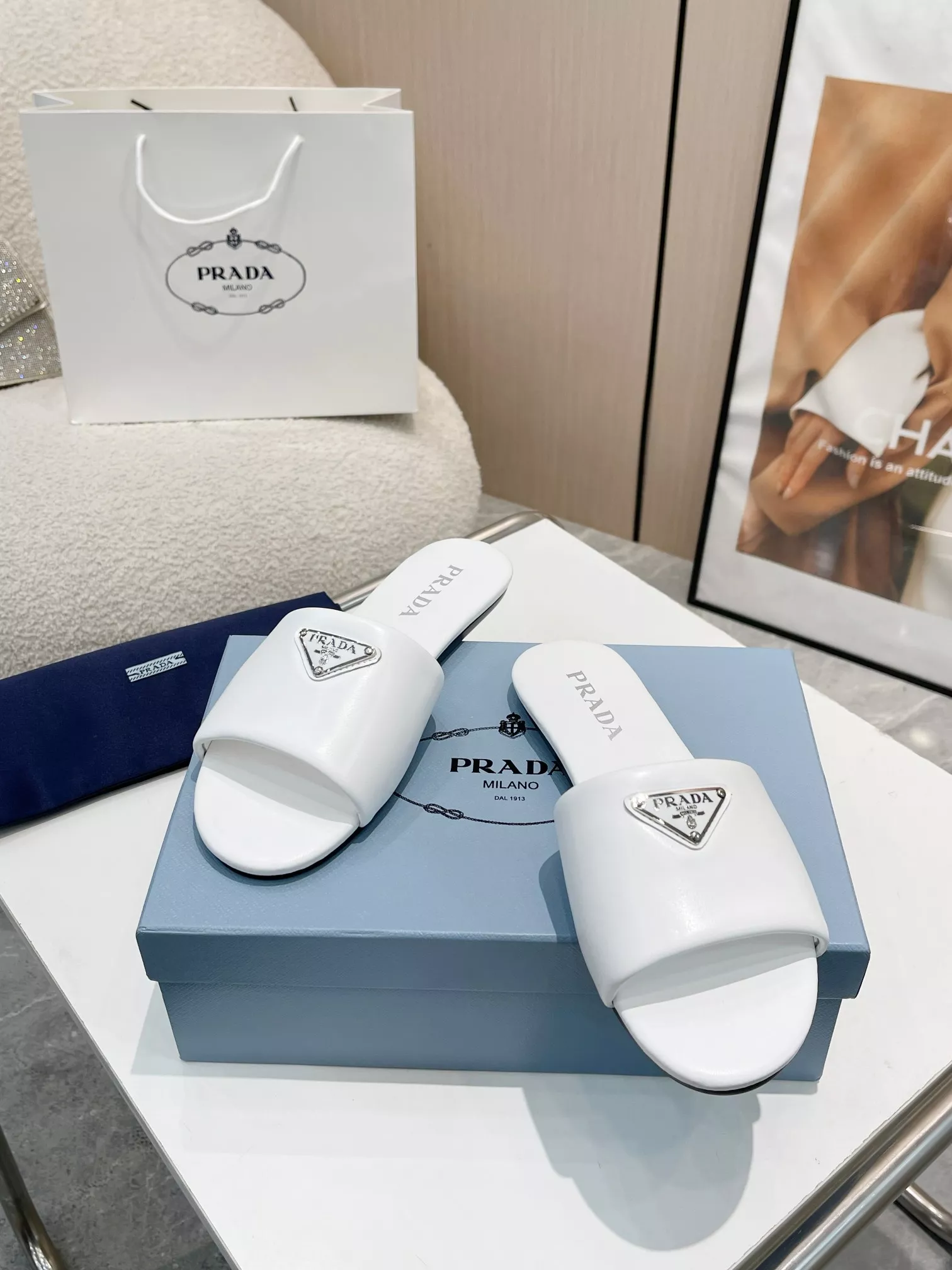 Prada Slippers For Women Sleek 3497