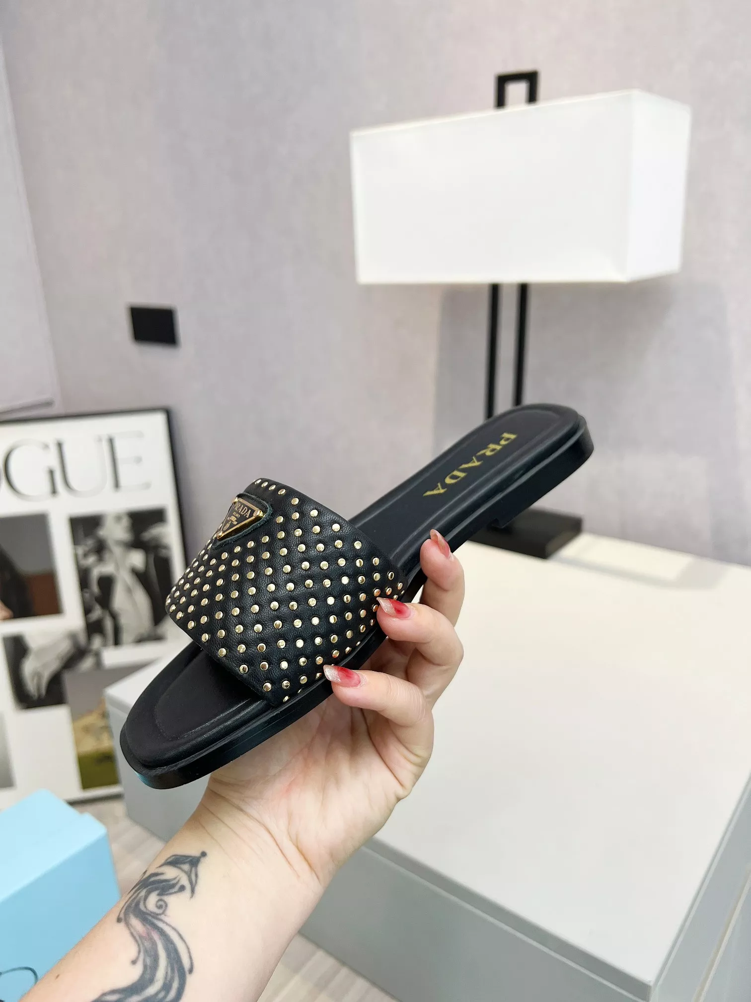 Prada Slippers For Women Soft 1252