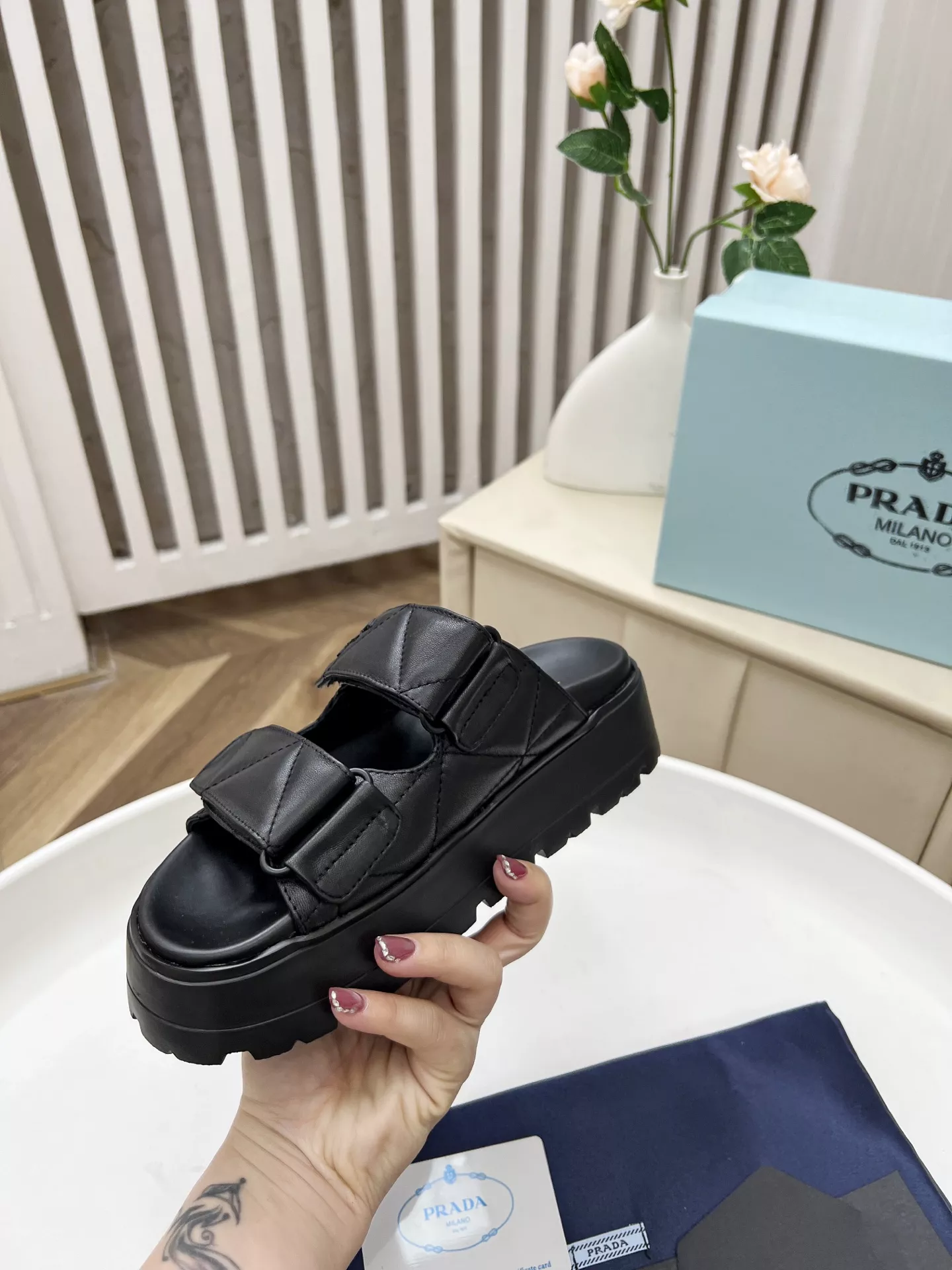 Prada Slippers For Women Soft 4705