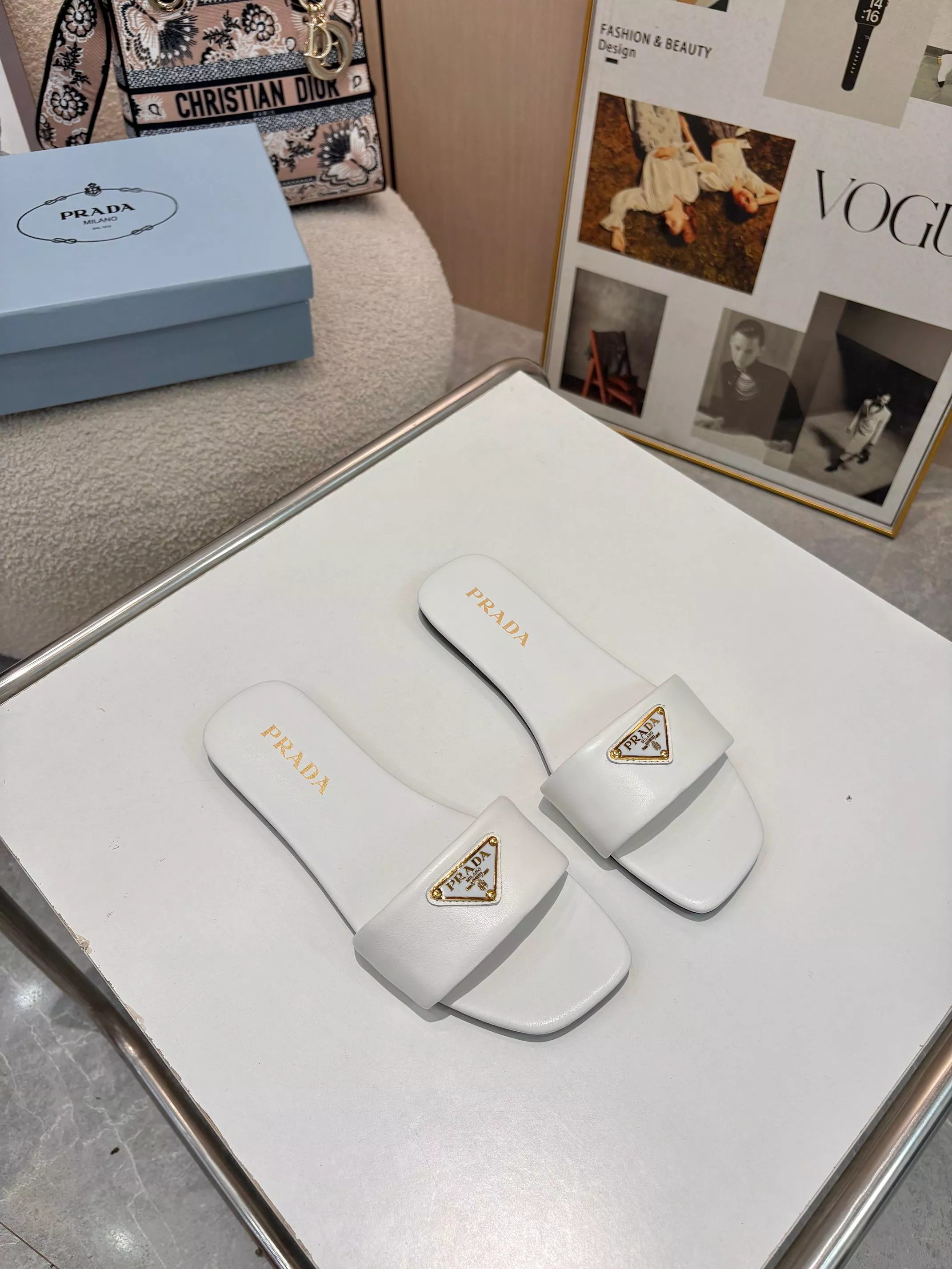 Prada Slippers For Women Soft 9969