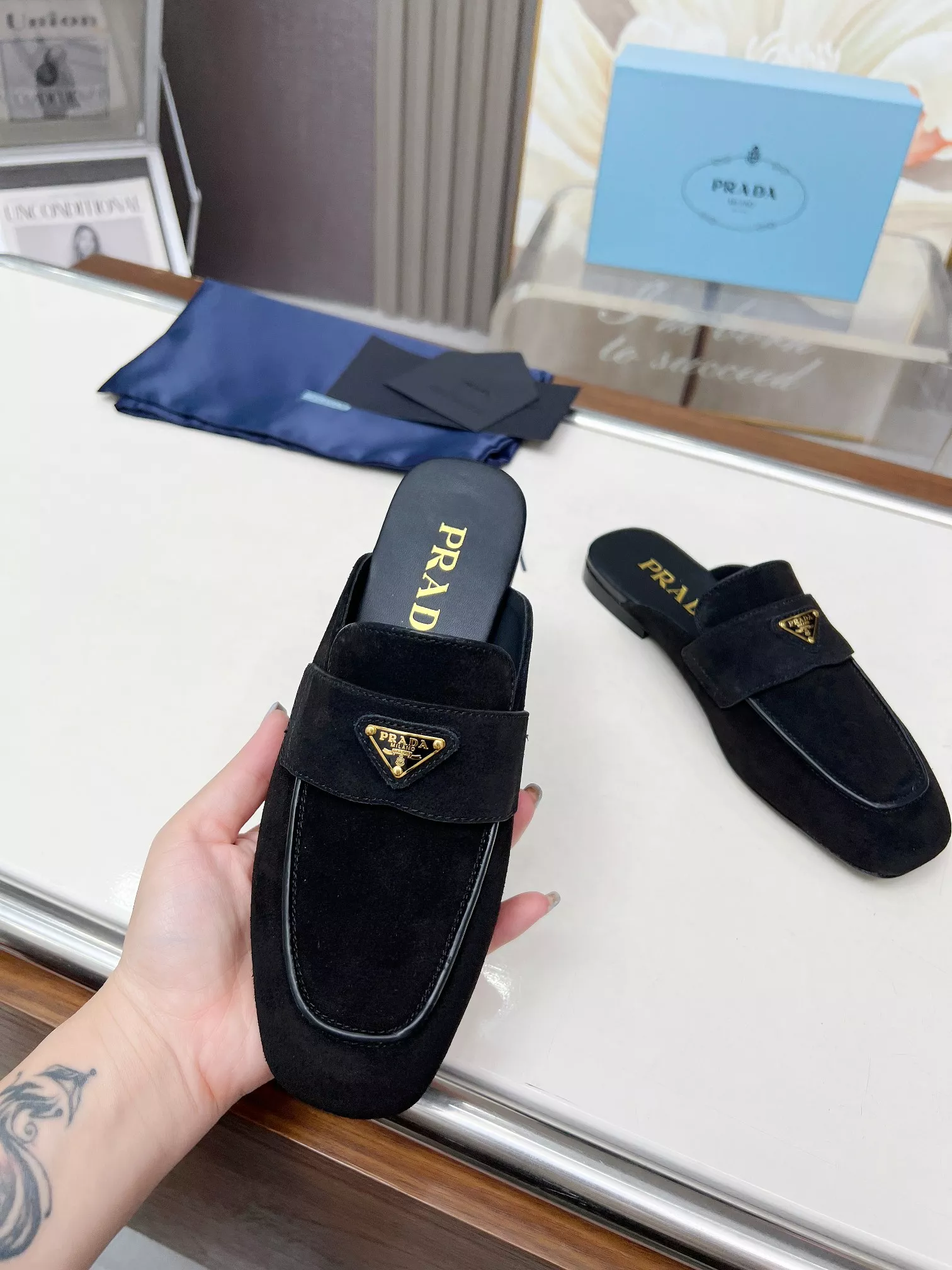 Prada Slippers For Women Trendy 4652