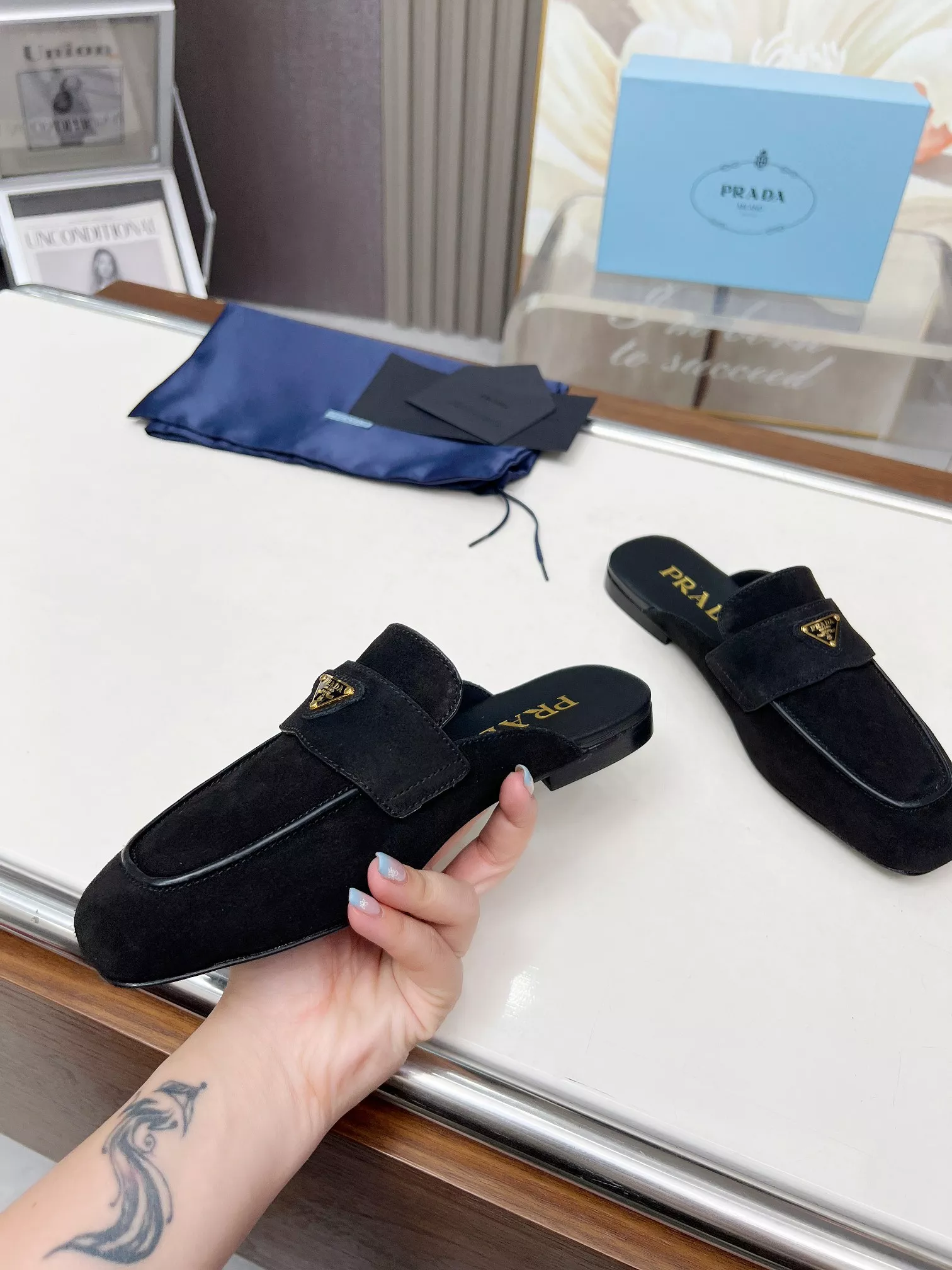Prada Slippers For Women Trendy 4652