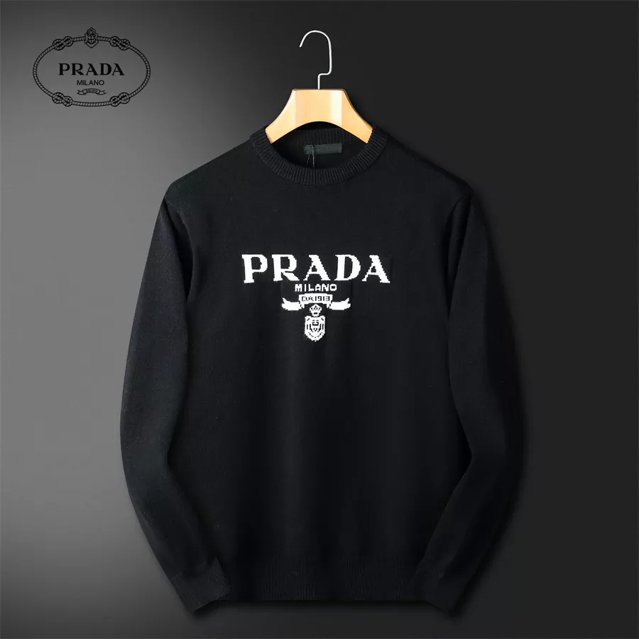 Prada Sweater Long Sleeved For Men SmartChoice 1330