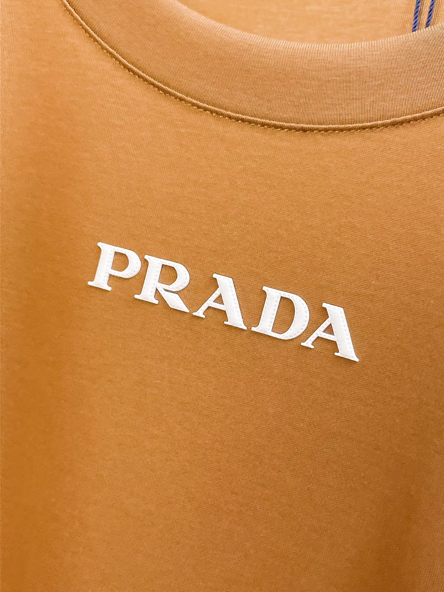 Prada T-Shirts Short Sleeved For Men Bold 9536