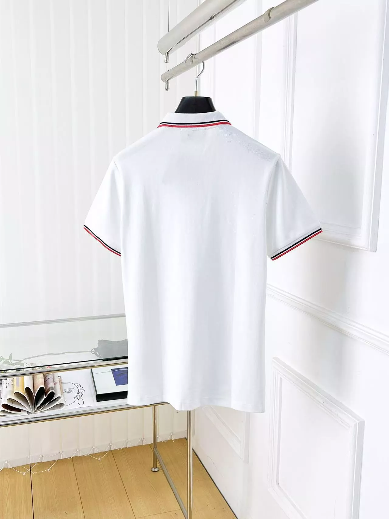 Prada T-Shirts Short Sleeved For Men Bright 6896